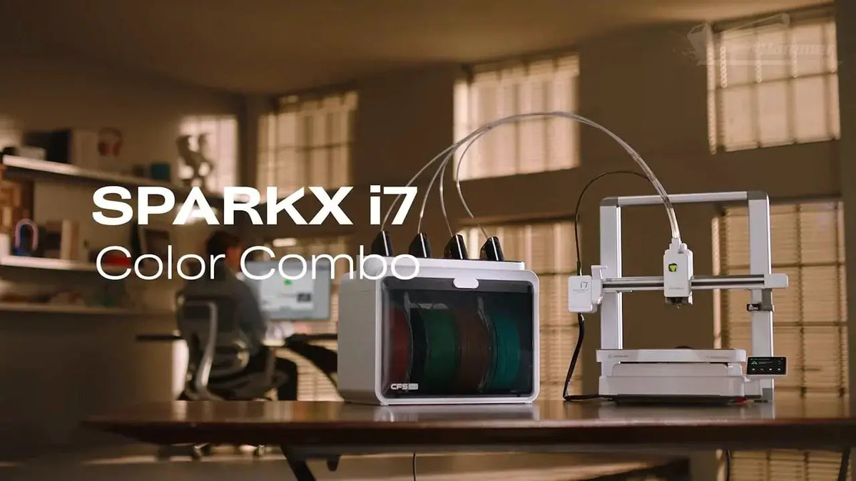 SPARKX i7 Color Combo : l’imprimante 3D multicolore