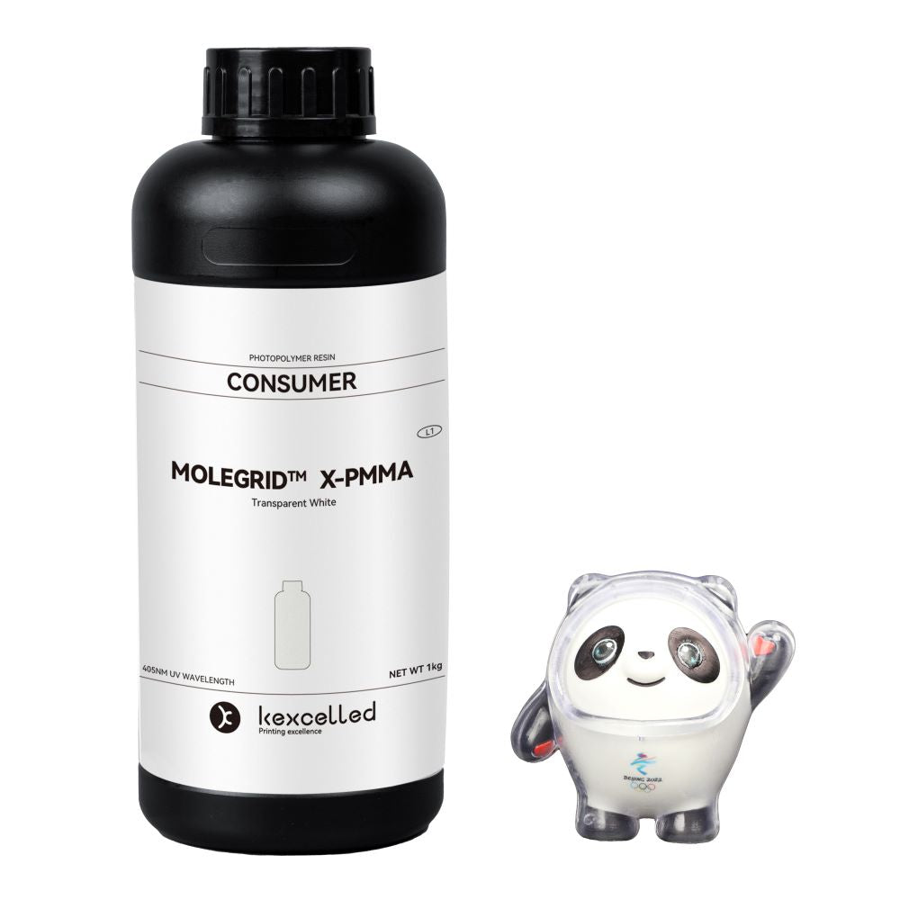 Kexcelled MOLEGRID X-PMMA Clear Résine Transparente LCD DLP
