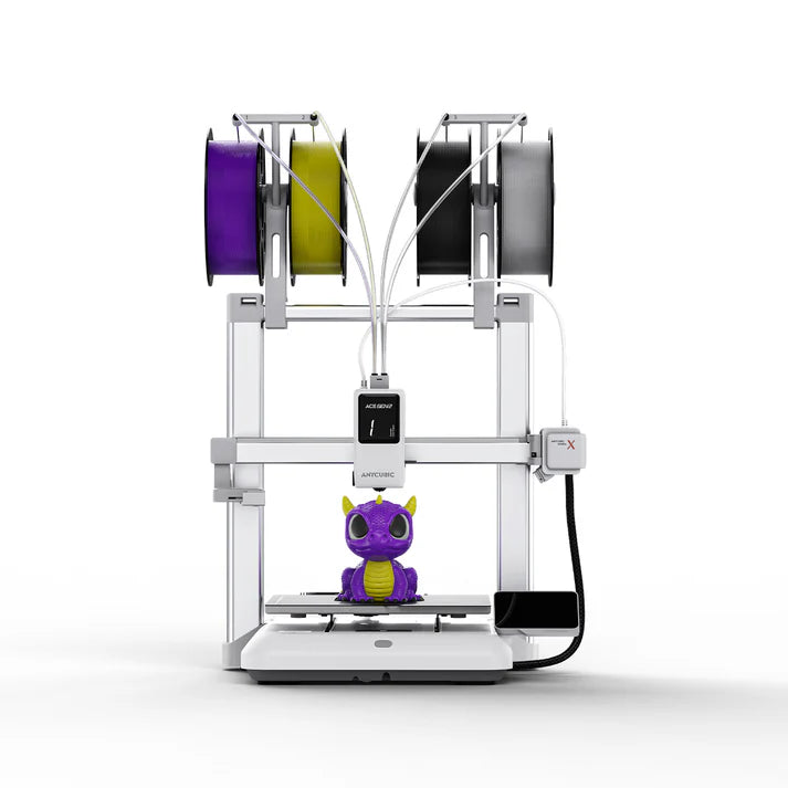 Anycubic Kobra X – Imprimante 3D Multicolore 4 Couleurs & Détection IA