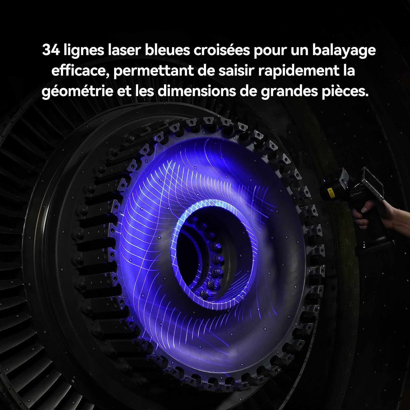 Creality Sermoon X1 — scan trou profond 6:1