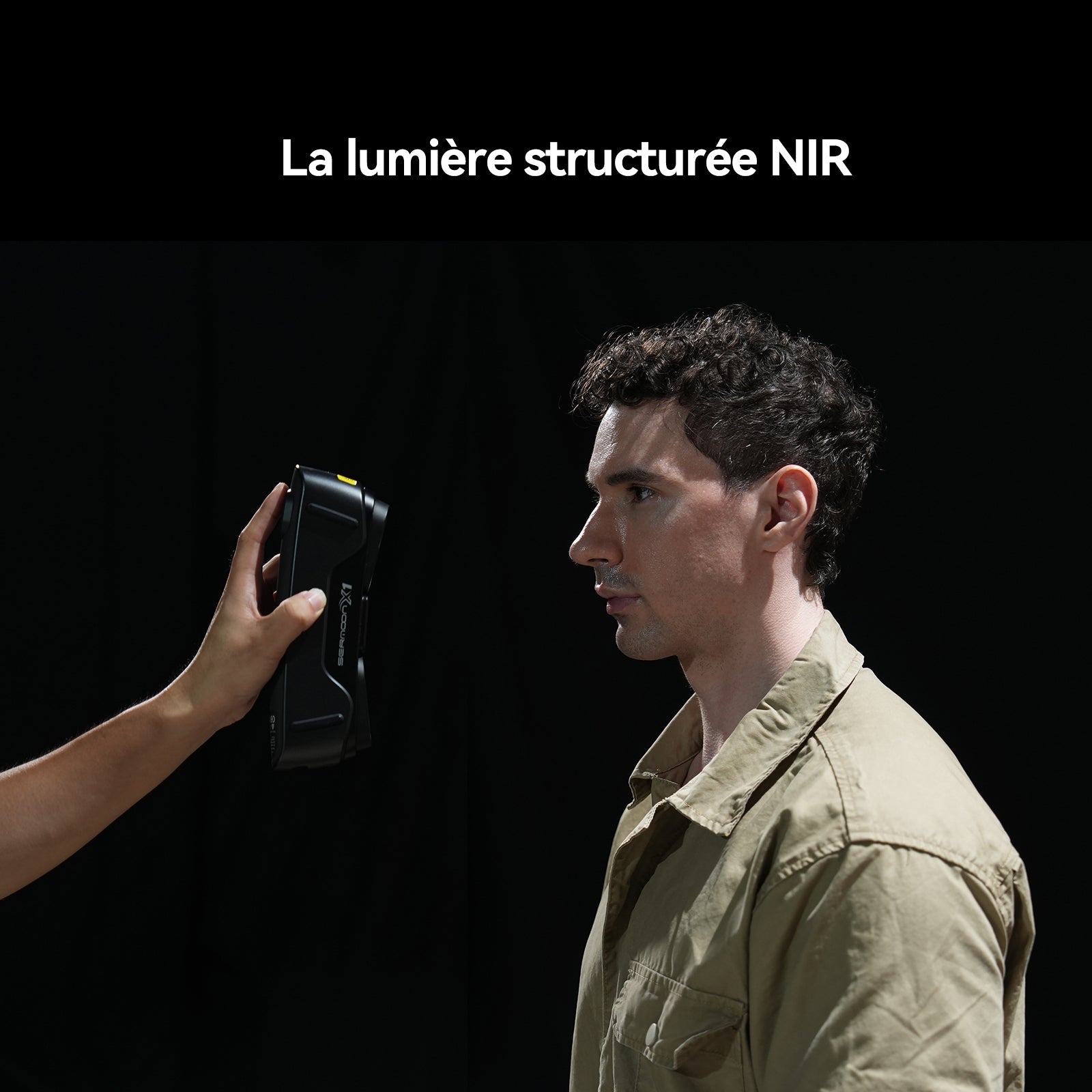 Creality Sermoon X1 — scan pièce métallique réfléchissante sans spray