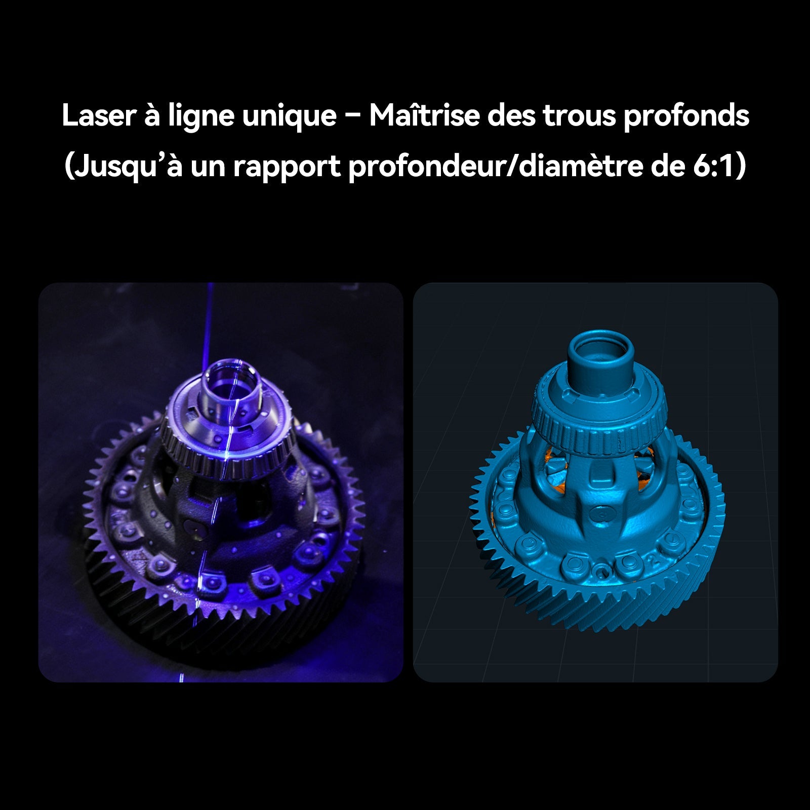 Creality Sermoon X1 — résistance lumière extérieure 100 000 lux