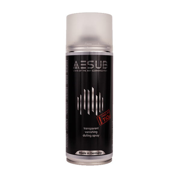 AESUB Transparent — Spray Scanning 3D Sublimant pour Scan Couleur — 400 ml