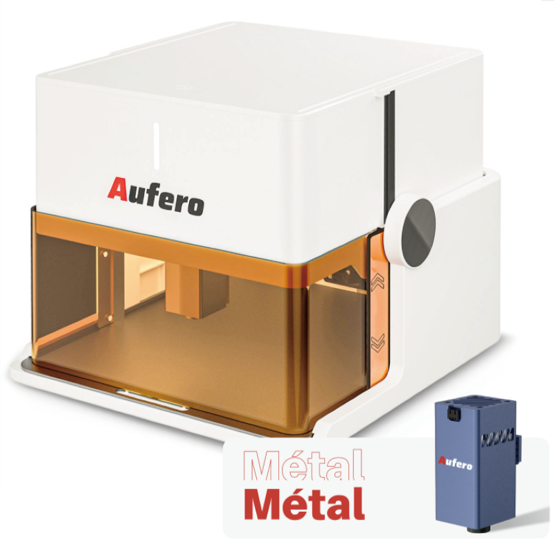 Aufero ACE1 tête laser métal gros plan
