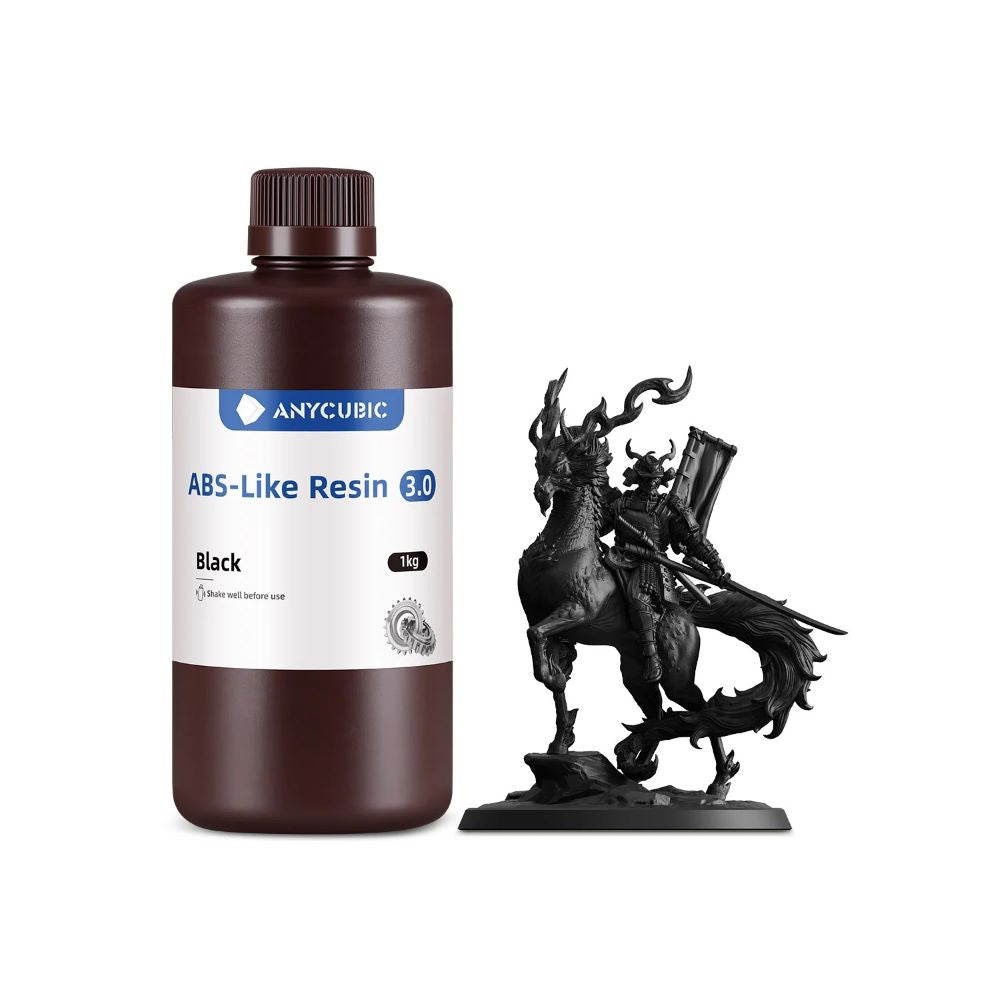 Anycubic ABS-Like Resin 3.0 1kg Black résine LCD photopolymère haute résistance