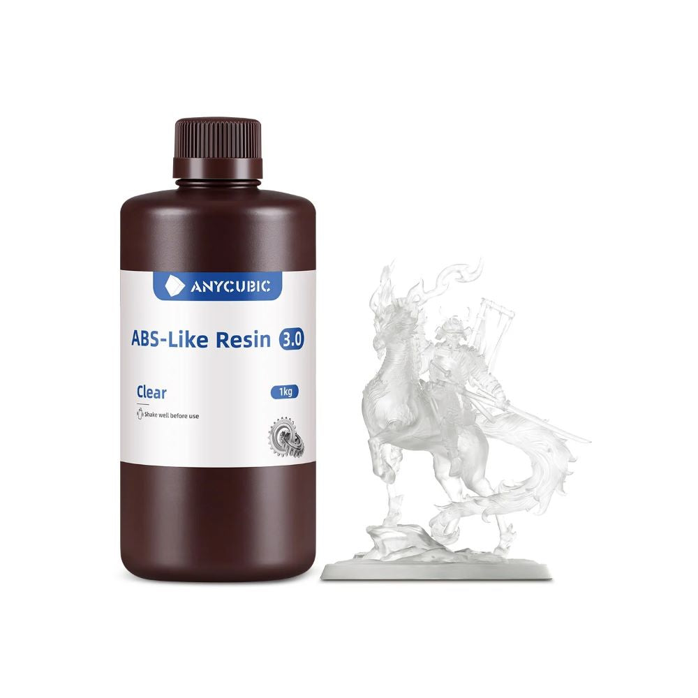 Anycubic ABS-Like Resin 3.0 1kg Clear résine LCD photopolymère haute résistance