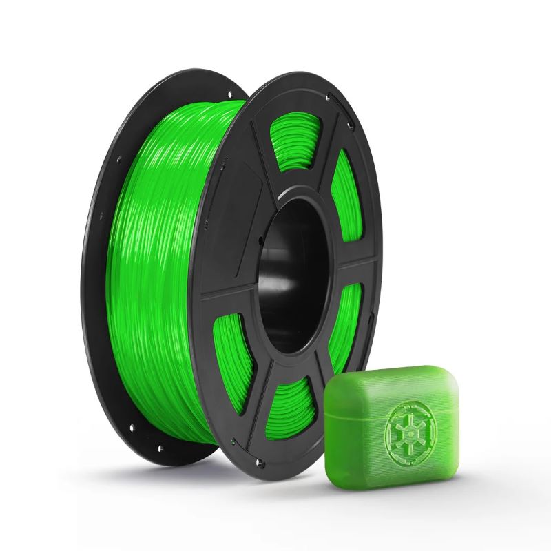 Anycubic TPU 1kg Clear Green 1.75mm 1kg