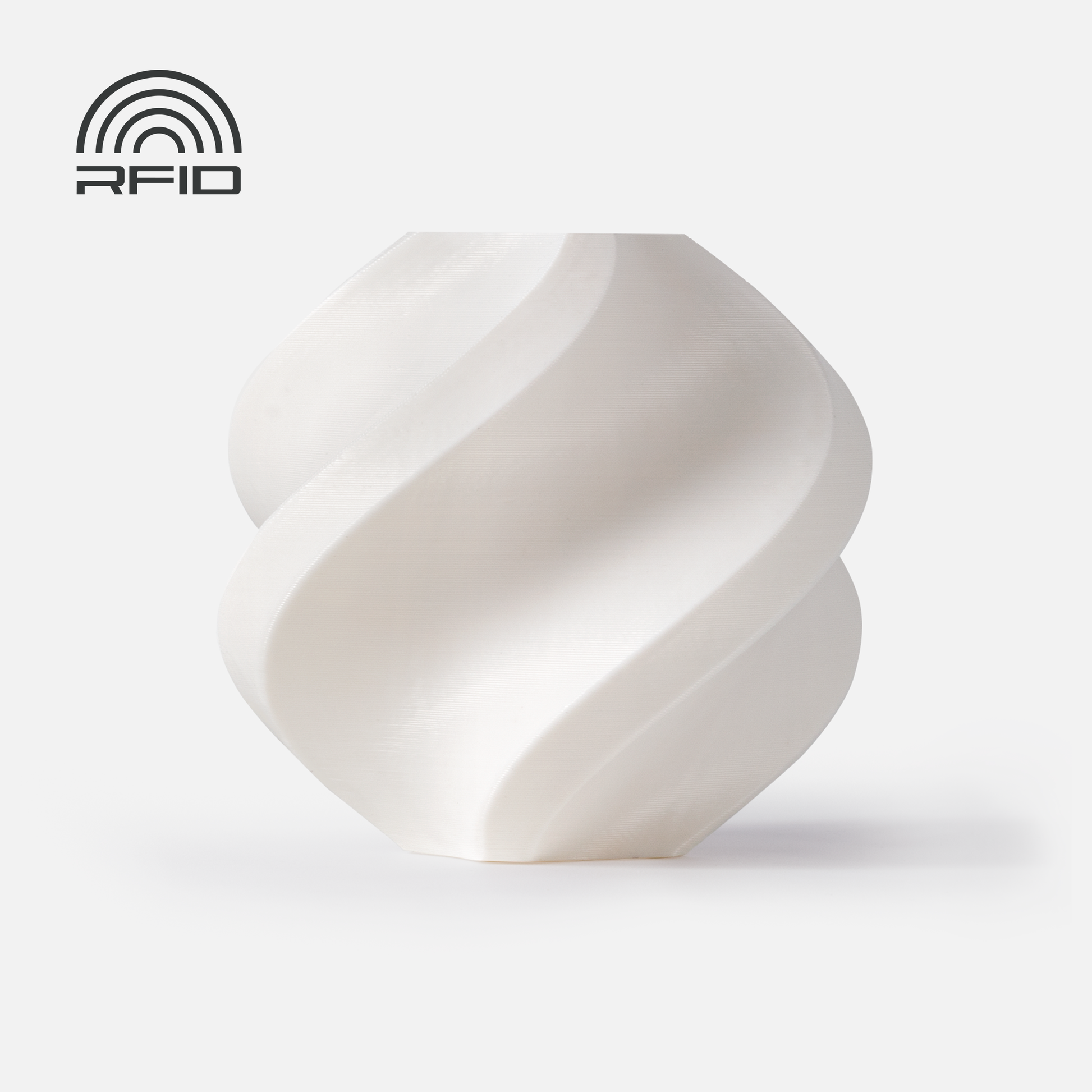 Filament ABS Bambu Lab Basic Jade White avec bobine – impression 3D 1,75mm 1kg — Smooth Color
