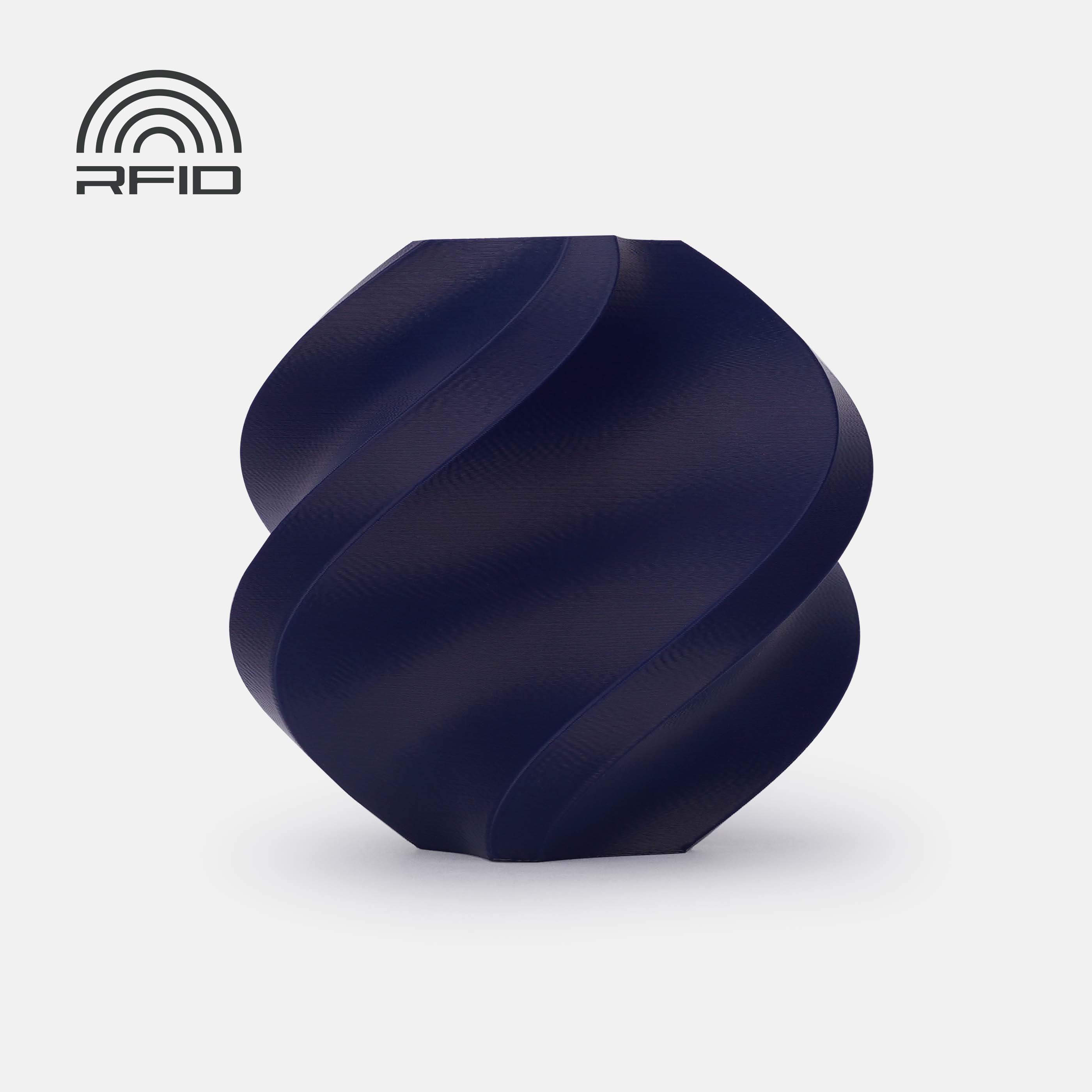 Filament ABS Bambu Lab Basic Navy Blue avec bobine – impression 3D 1,75mm 1kg — Smooth Color