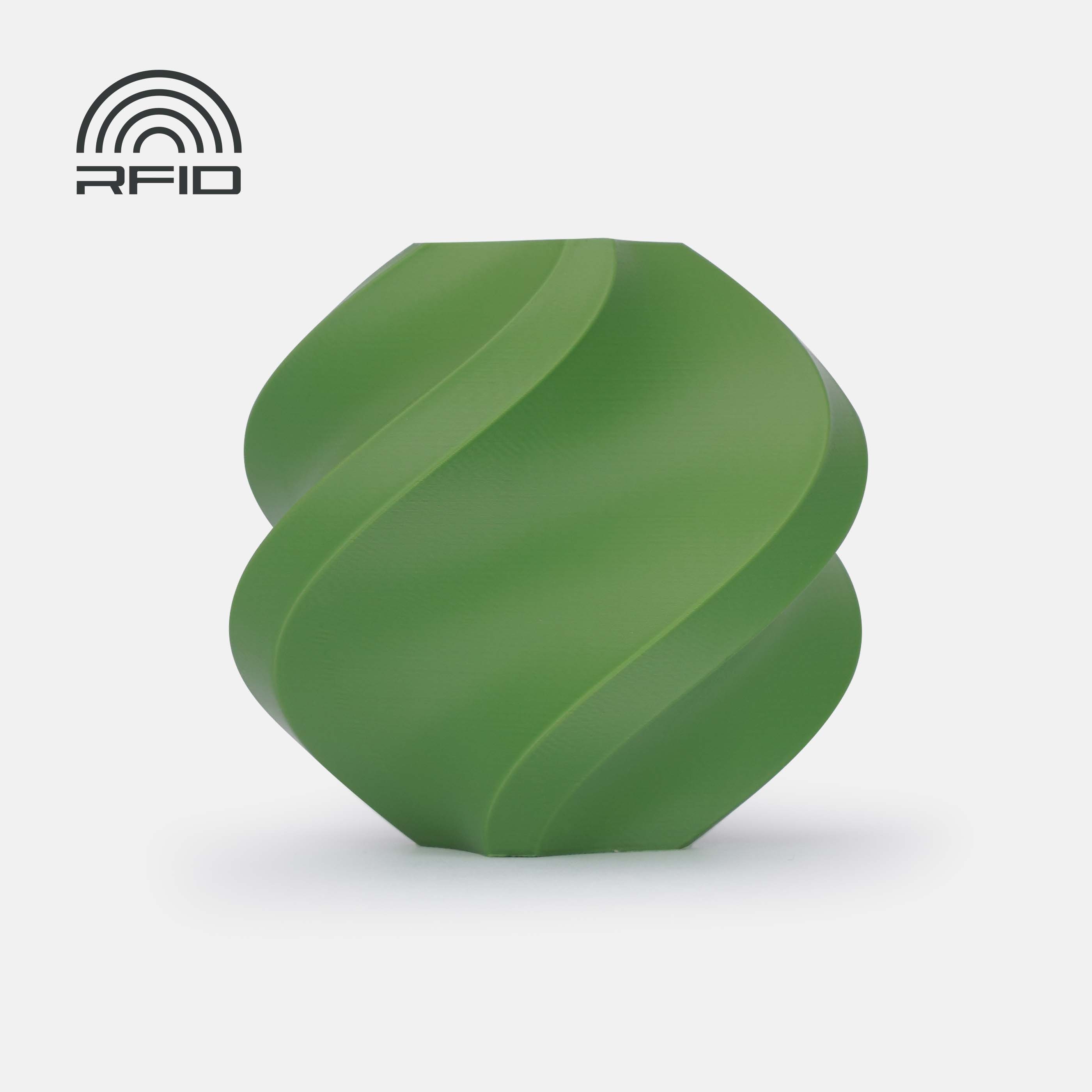 Filament ABS Bambu Lab Basic Olive  avec bobine – impression 3D 1,75mm 1kg — Smooth Color