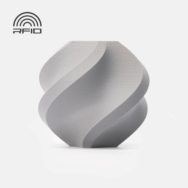 Filament PETG haute vitesse Bambu Lab HF gris anti-stringing – impression 3D 1,75mm 1kg — Smooth Color