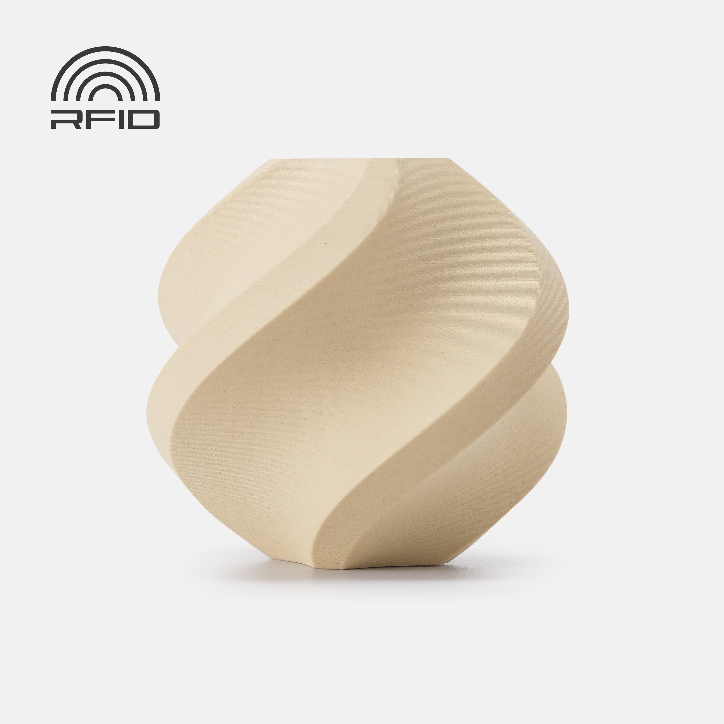Filament Wood Bambu Lab Chêne Blanc avec bobine – impression 3D 1,75mm 1kg — Smooth Color