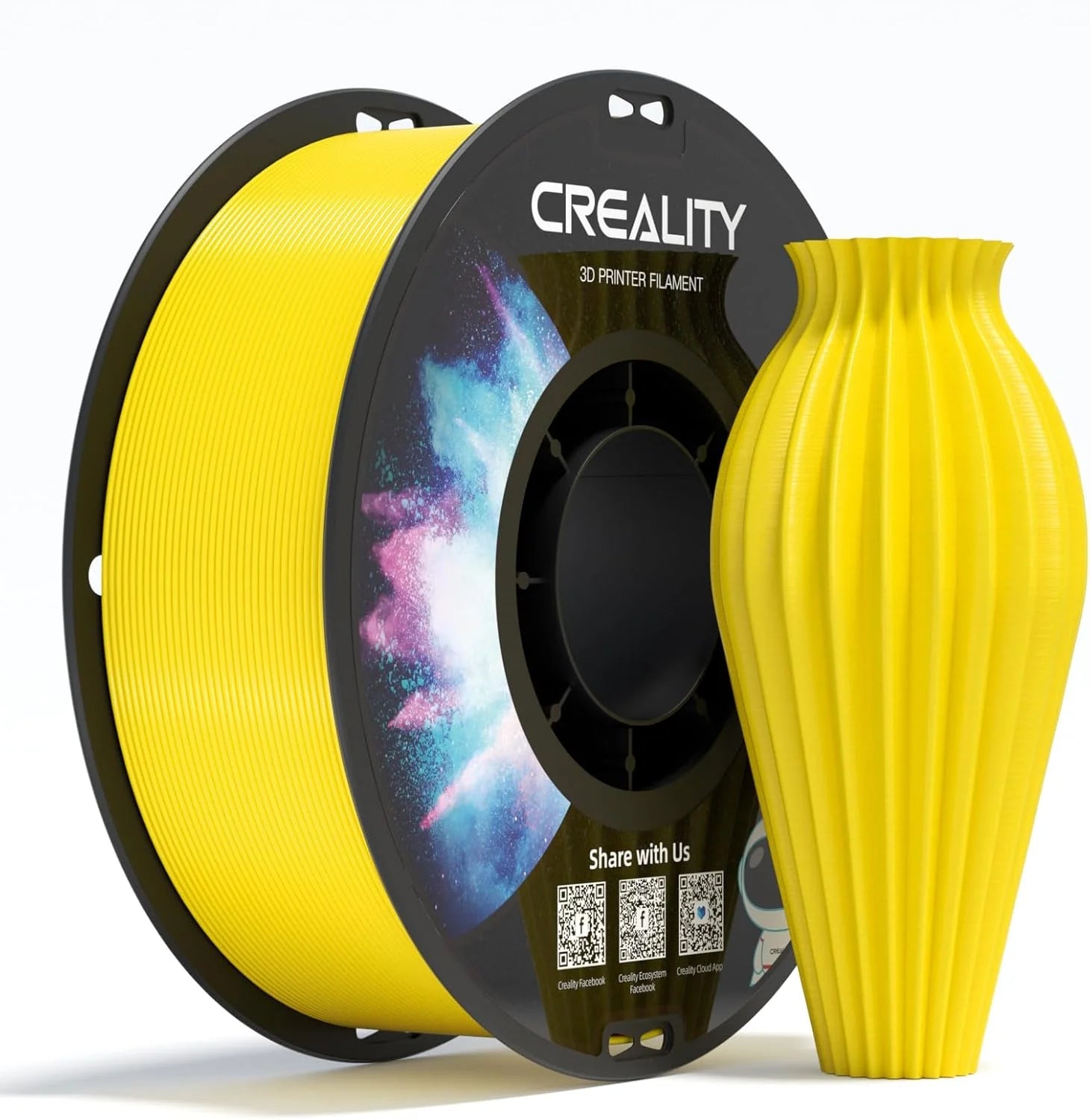 Creality-CR-PETG-1.75mm-1kg-jaune — Smooth Color
