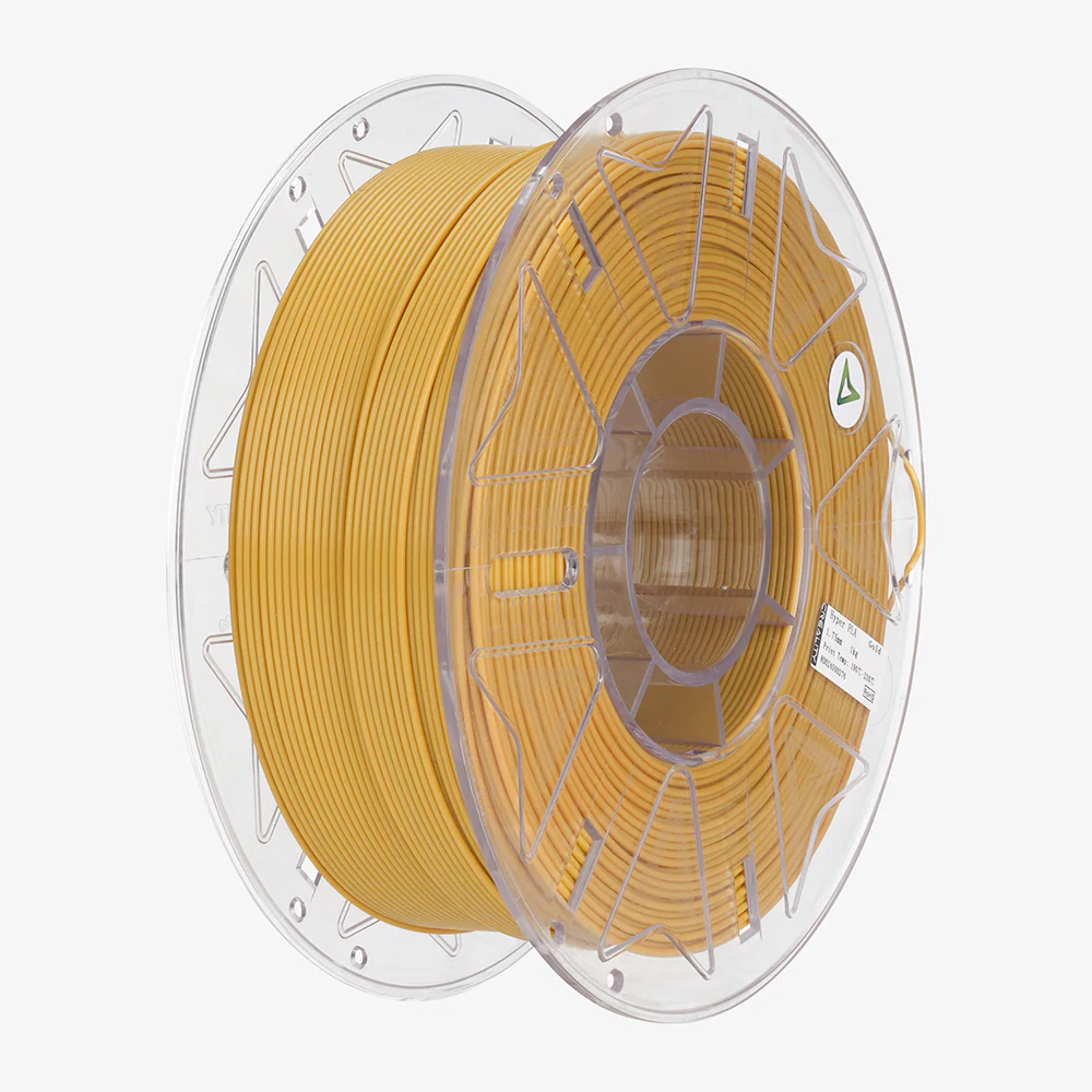 Filament Creality Hyper PLA RFID Doré avec bobine – impression 3D 1,75mm 1kg — Smooth Color