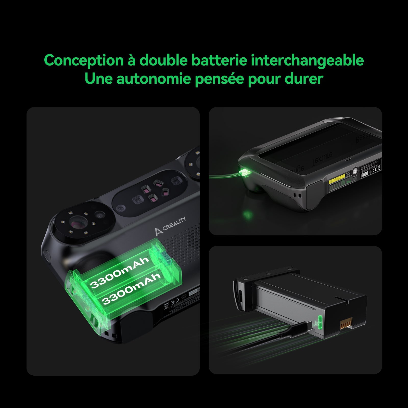 Creality Sermoon P1 — logiciel embarqué tout-en-un fusion nuage de points