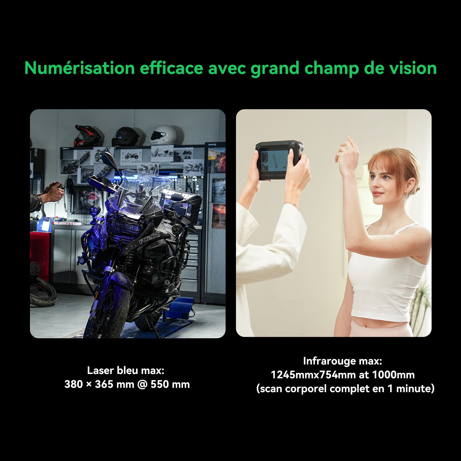 Creality Sermoon P1 — compatibilité QuickSurface Geomagic Design X