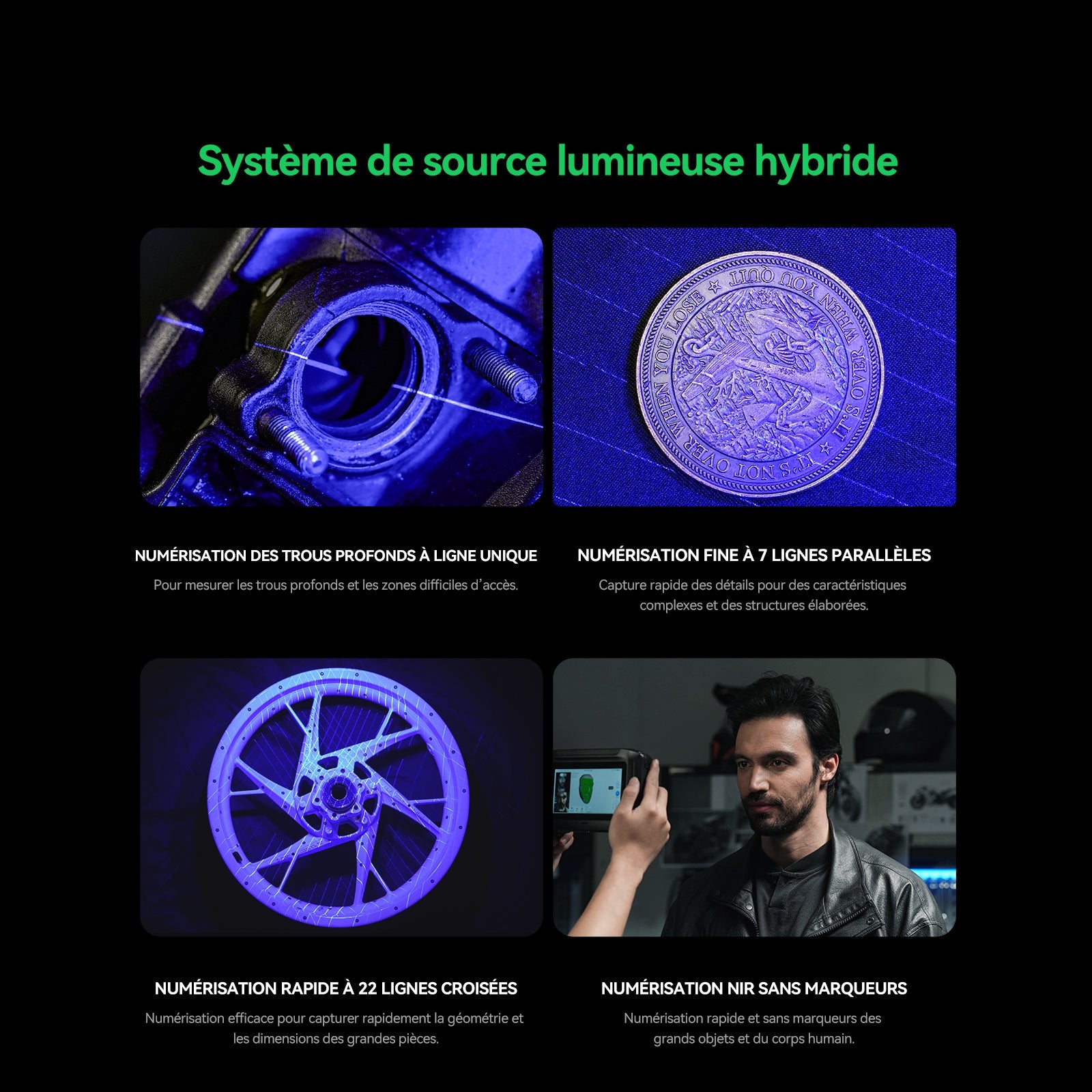Creality Sermoon P1 — écran tactile HD 6 pouces 160° angle vision