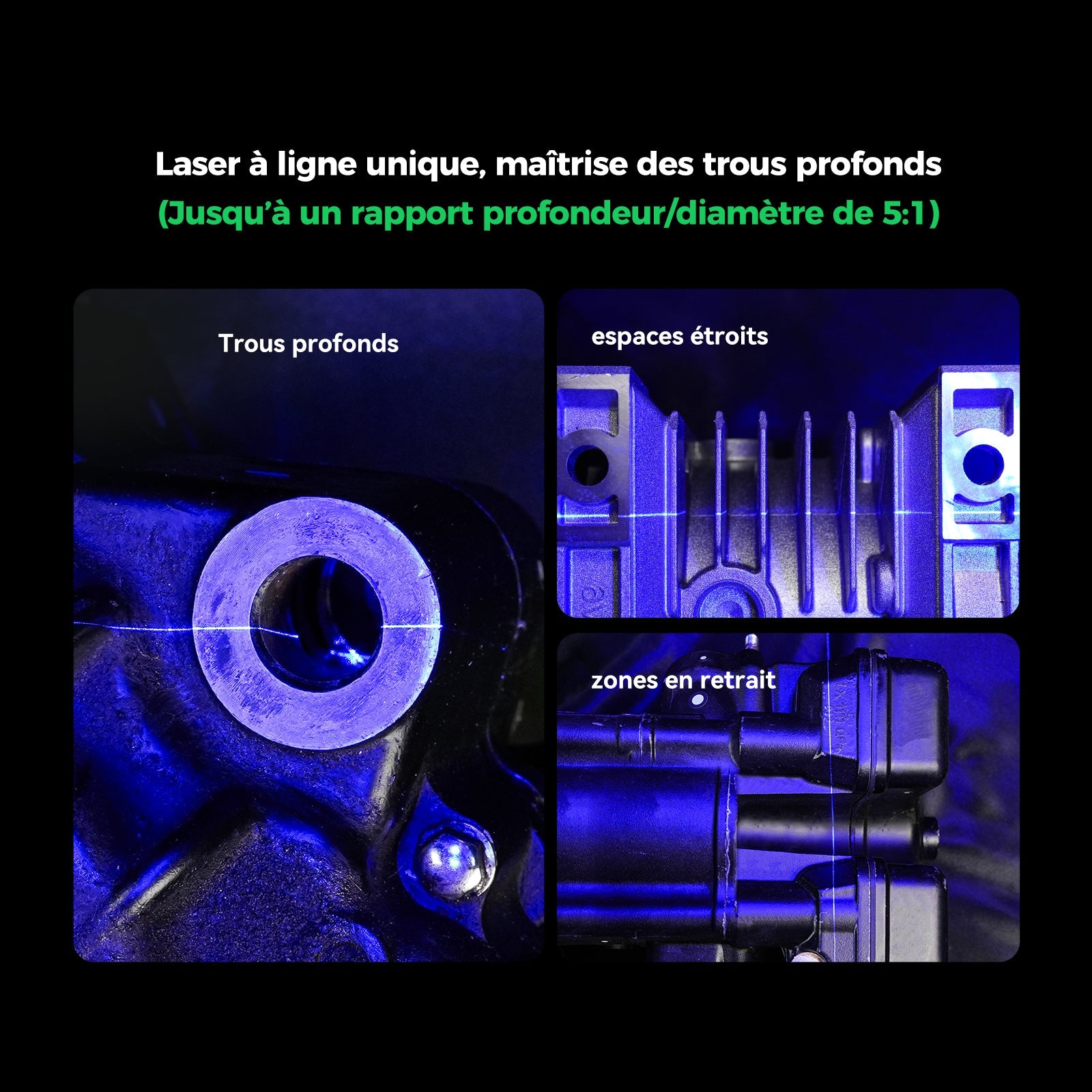 Creality Sermoon P1 — FOV large réduction marqueurs