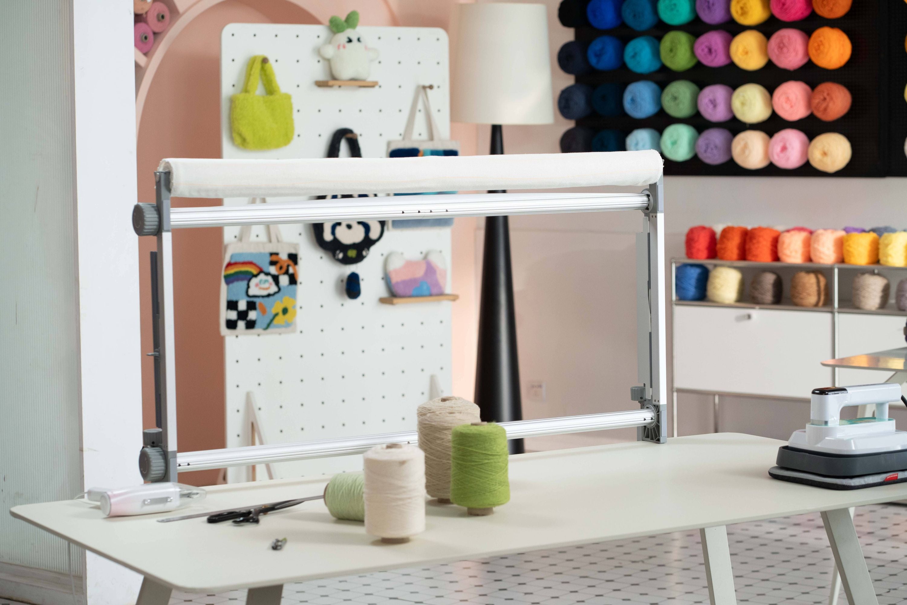 Cadre à Tufter Clawlab H1 — Conception Sans Clous | Aluminium Haute Stabilité