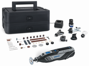 Dremel 8250 Platinium+ kit complet outil multi-usage 65 accessoires 5 adaptations mallette