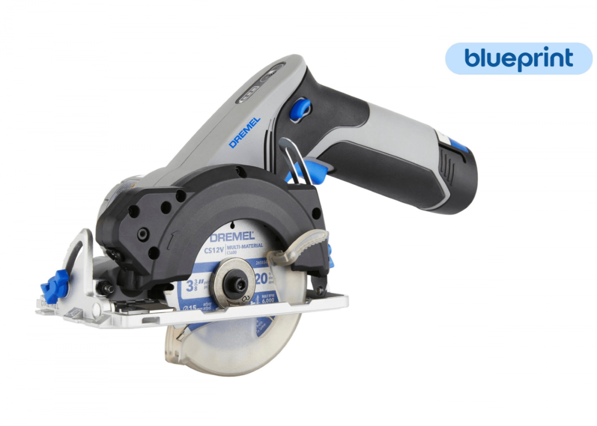 Dremel Blueprint Scie Circulaire CS12V-S1 sans fil 12V guide laser guide de bord vue principale