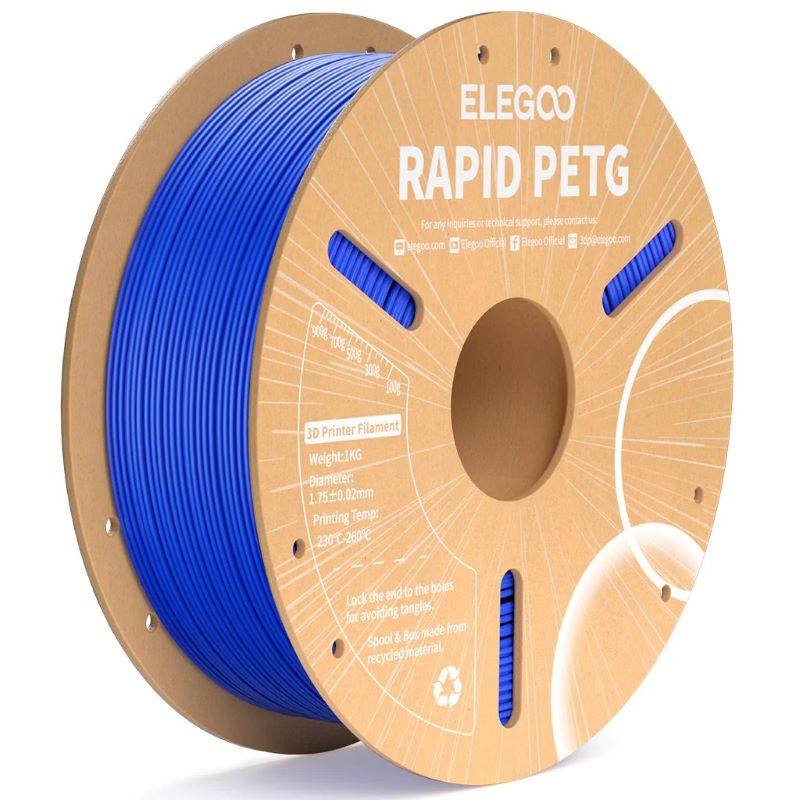 ELEGOO Rapid PETG Blue 1.75mm 1KG