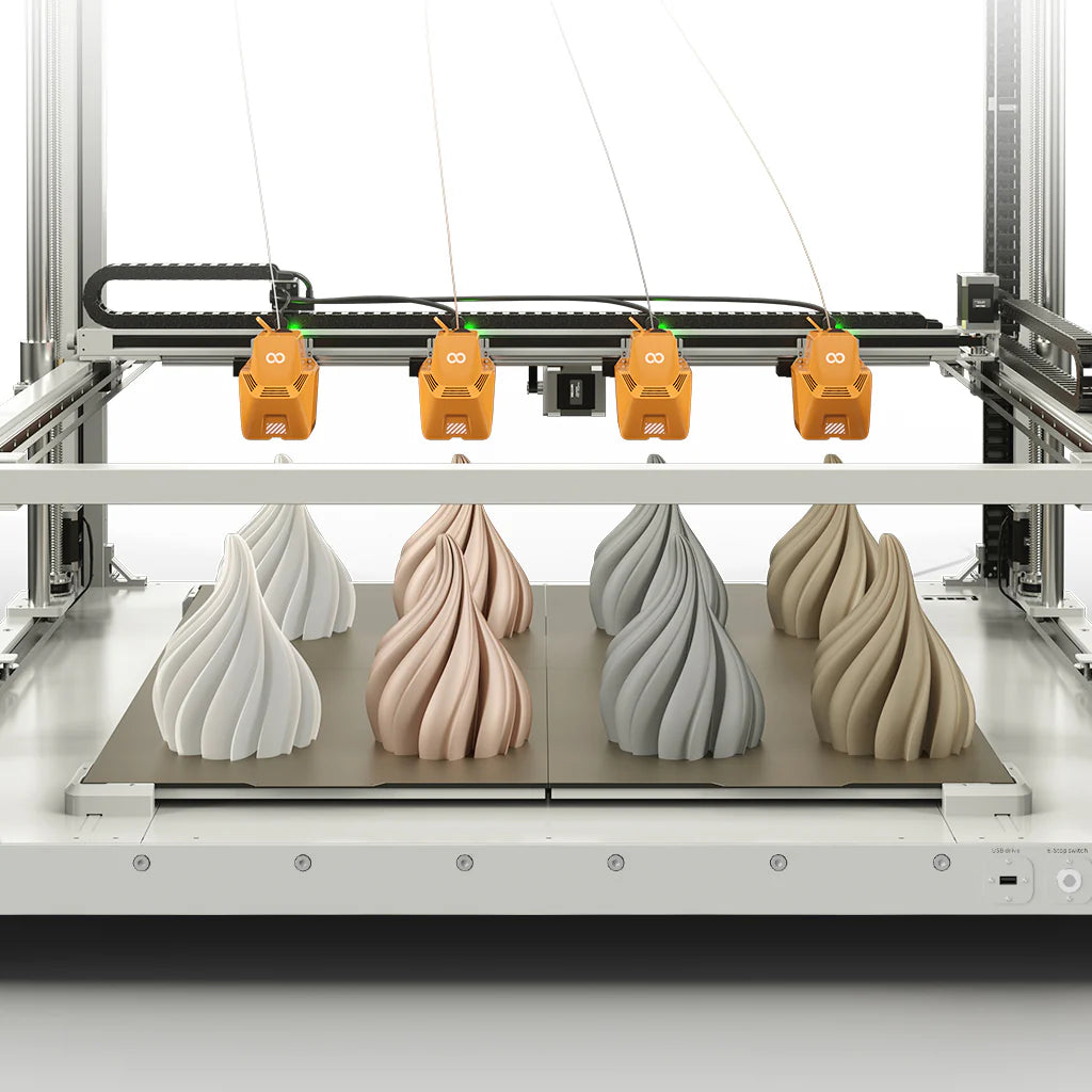 Elegoo OrangeStorm Giga imprimante 3D FDM en situation – impression grand format — Smooth Color