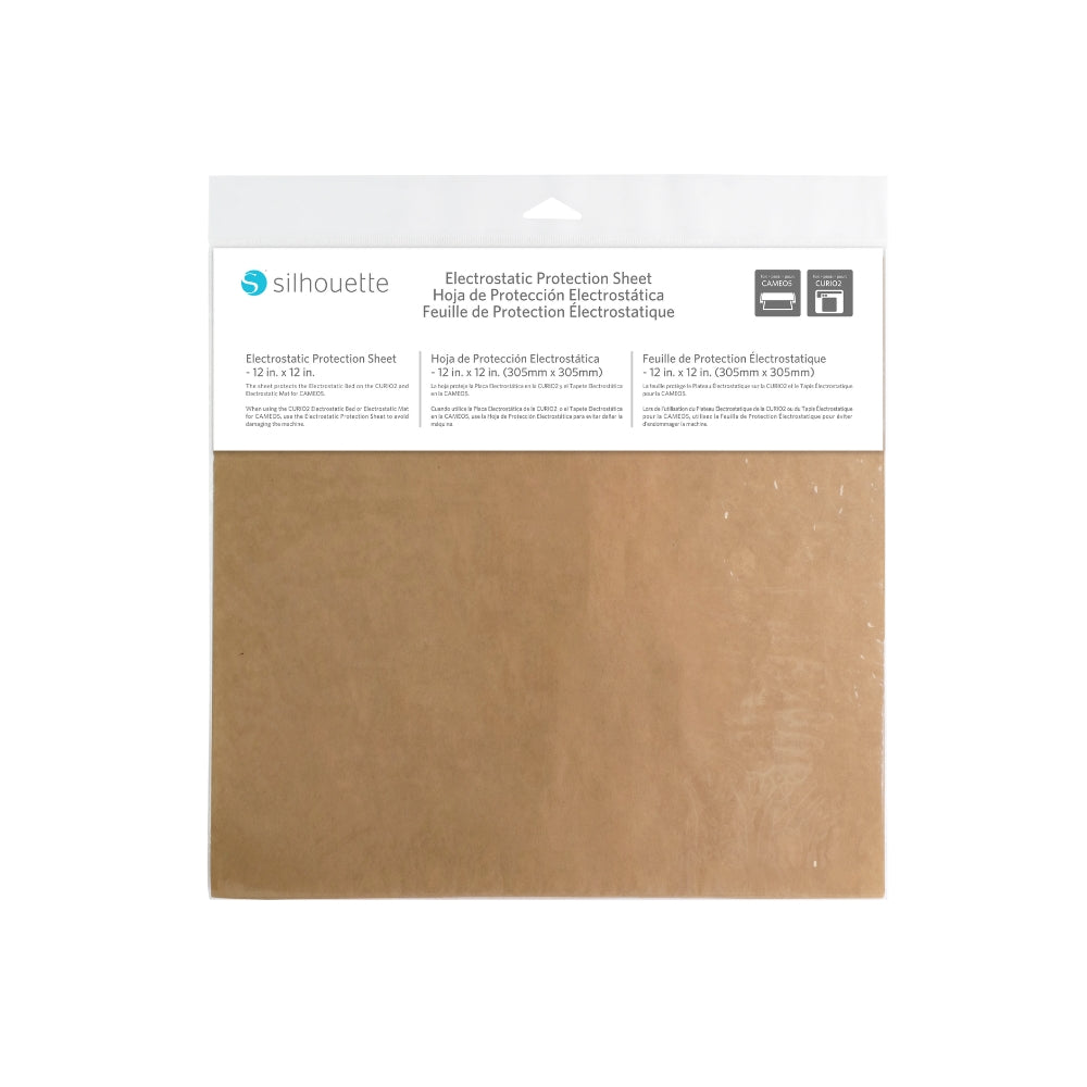 Silhouette Feuille de protection électromagnétique pour Cameo 5 - pack 2 feuilles 30.5x30.5cm plateau electrostatique