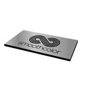 Plaque aluminium Gravotech Alumamark argent satiné sur base noir – marquage laser CO2 610x508mm — Smooth Color