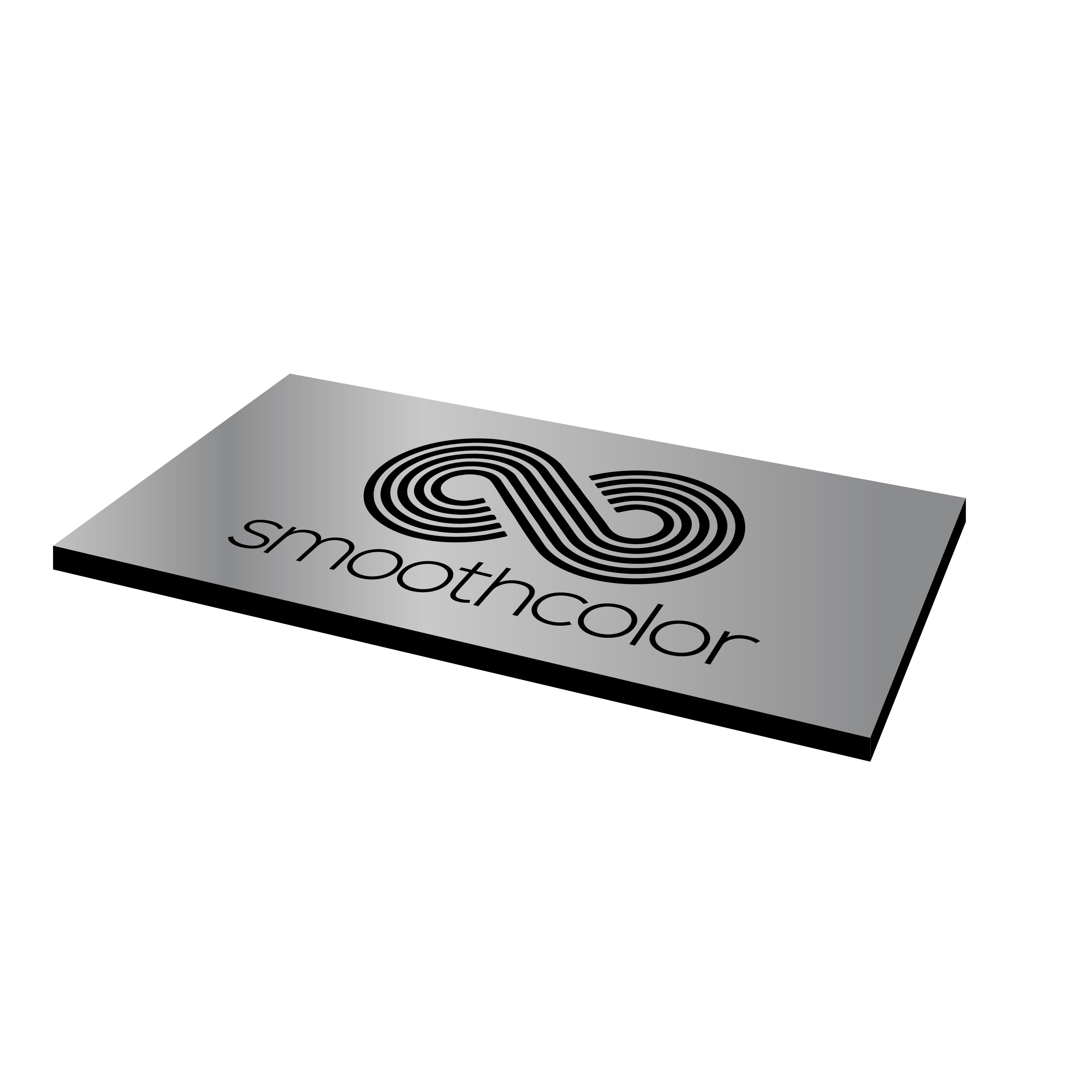 Plaque aluminium Gravotech Alumamark argent satiné sur base noir – marquage laser CO2 610x508mm — Smooth Color