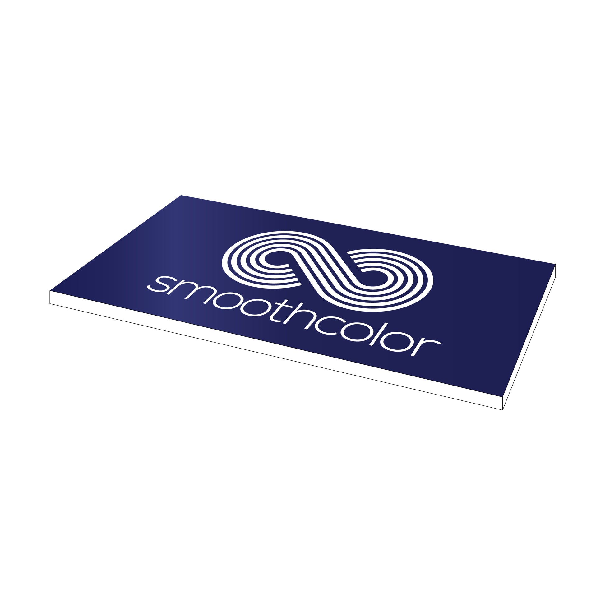Matériau flexible Gravotech Flexilase bleu air force sur base blanc dos adhésif – gravure laser étiquettes 610x305mm — Smooth Color