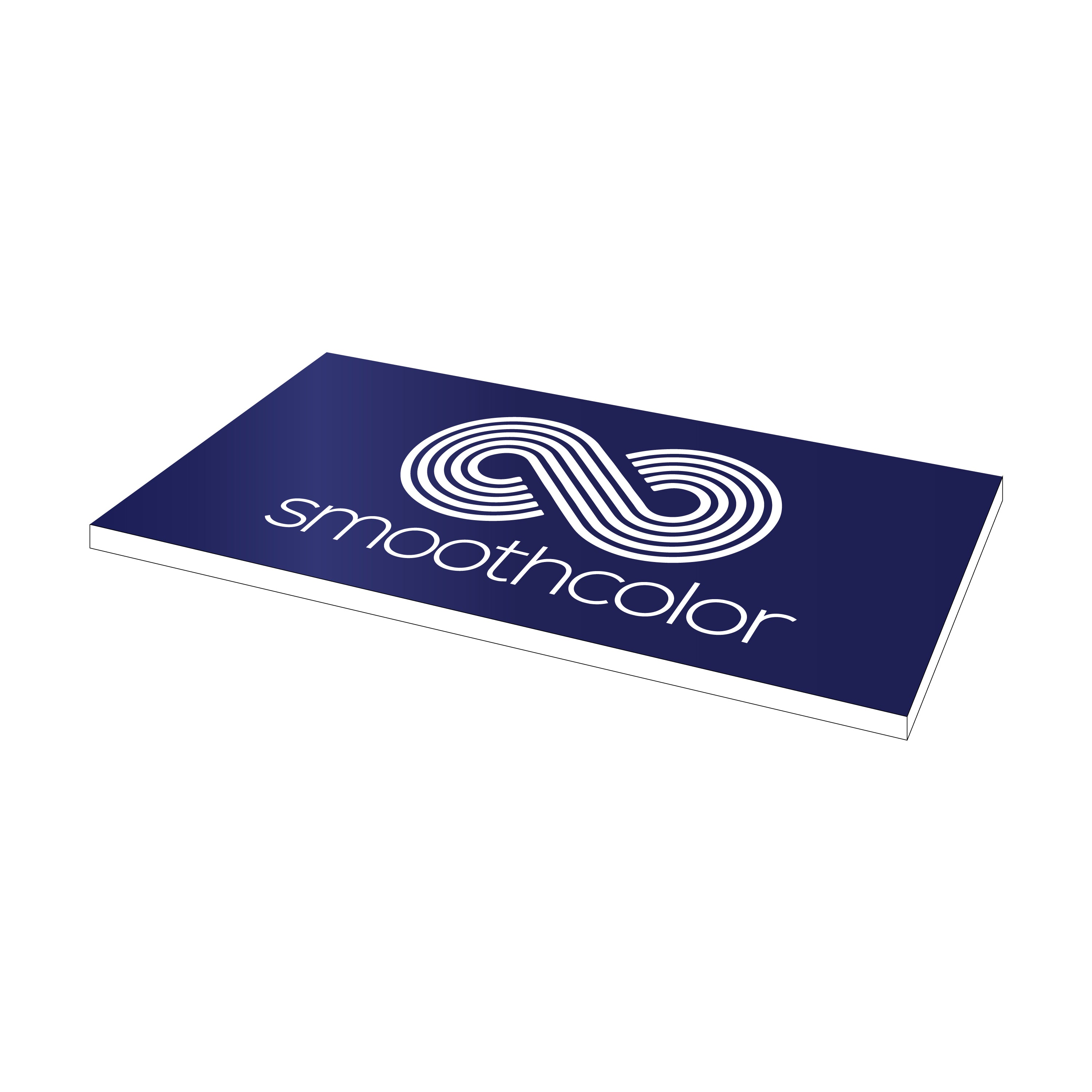 Matériau flexible Gravotech Flexilase bleu air force sur base blanc dos adhésif – gravure laser étiquettes 610x305mm — Smooth Color