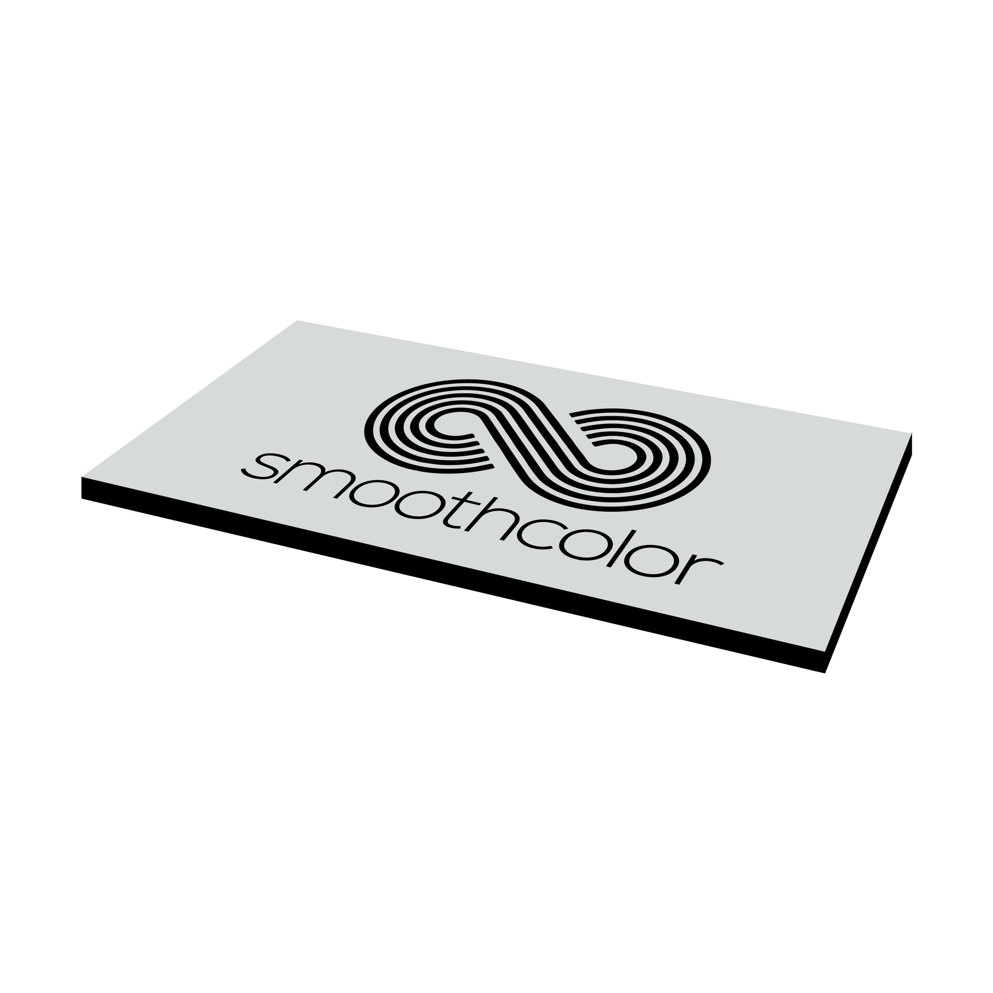 Plaque métallisée Gravotech Gravolase metal aluminium brossé sur base noir – gravure laser trophées 610x305mm — Smooth Color