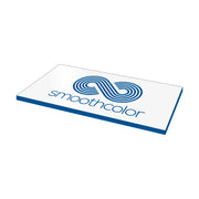 Plaque PMMA bi-couche Gravotech Gravoply laser blanc sur base bleu – gravure laser signalétique 610x305mm — Smooth Color