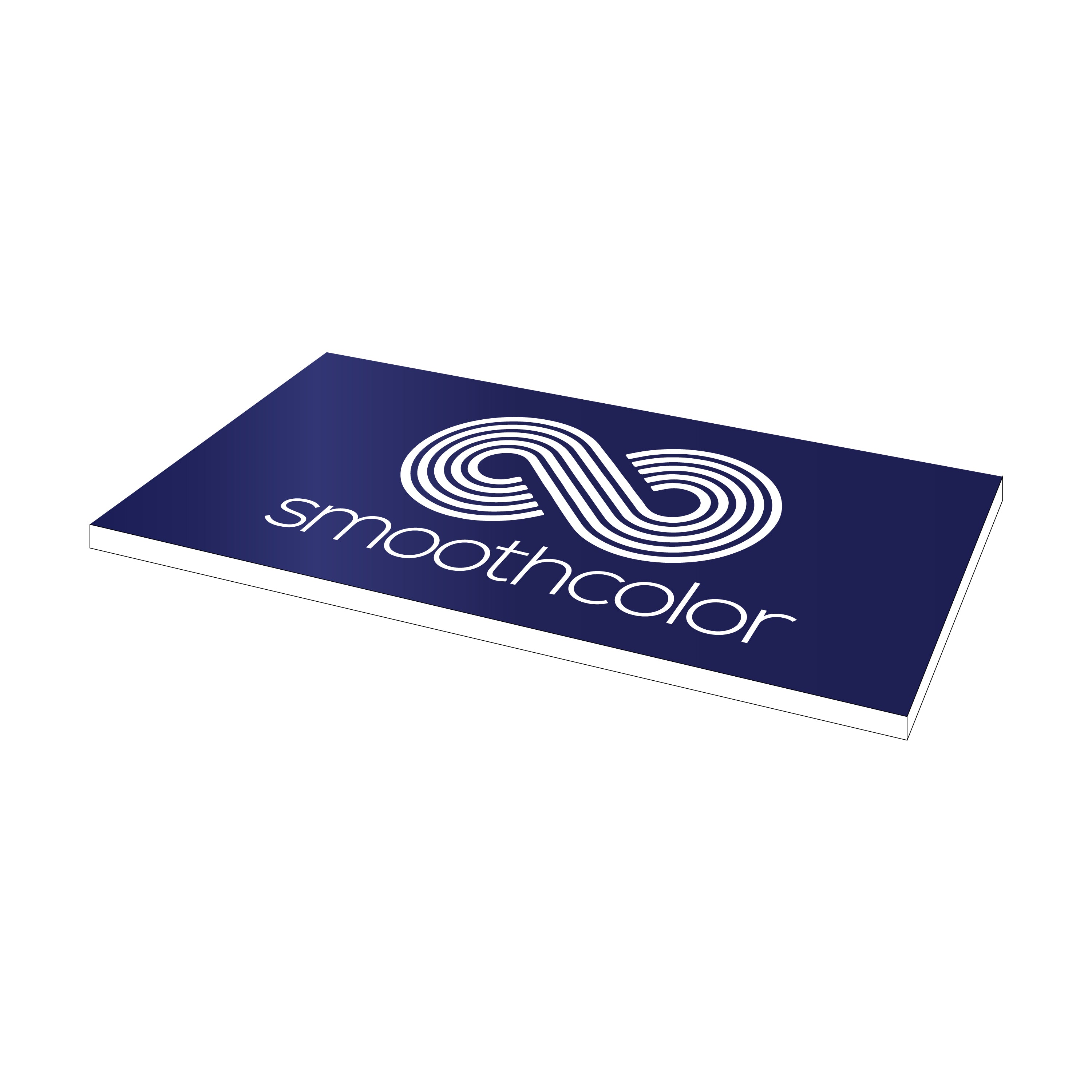 Plaque PMMA bi-couche Gravotech Gravoply laser bleu air force sur base blanc – gravure laser signalétique 610x305mm — Smooth Color