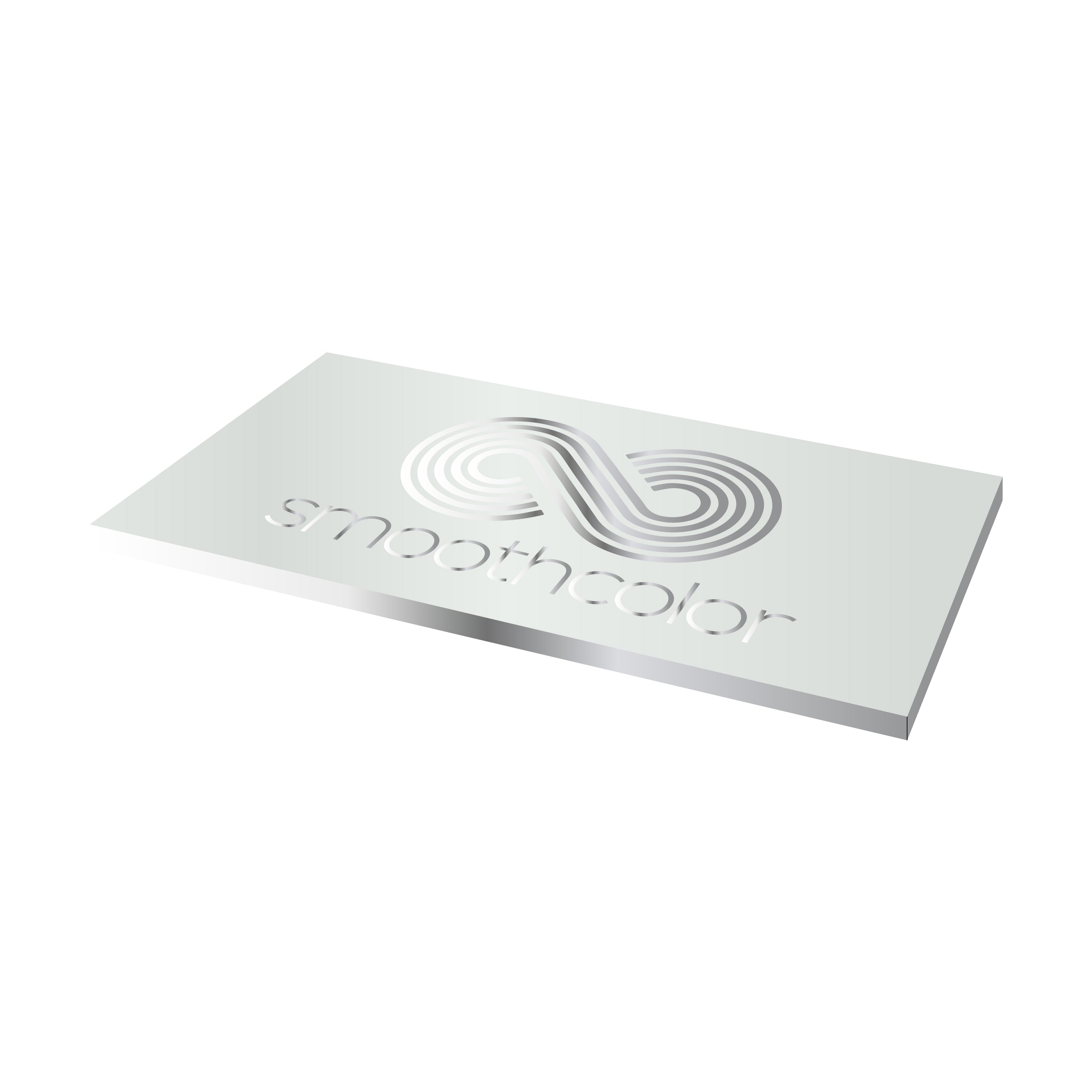 Plaque aluminium anodisé mat Gravotech Gravoxal argent sur base aluminium – gravure laser 1000x500mm — Smooth Color