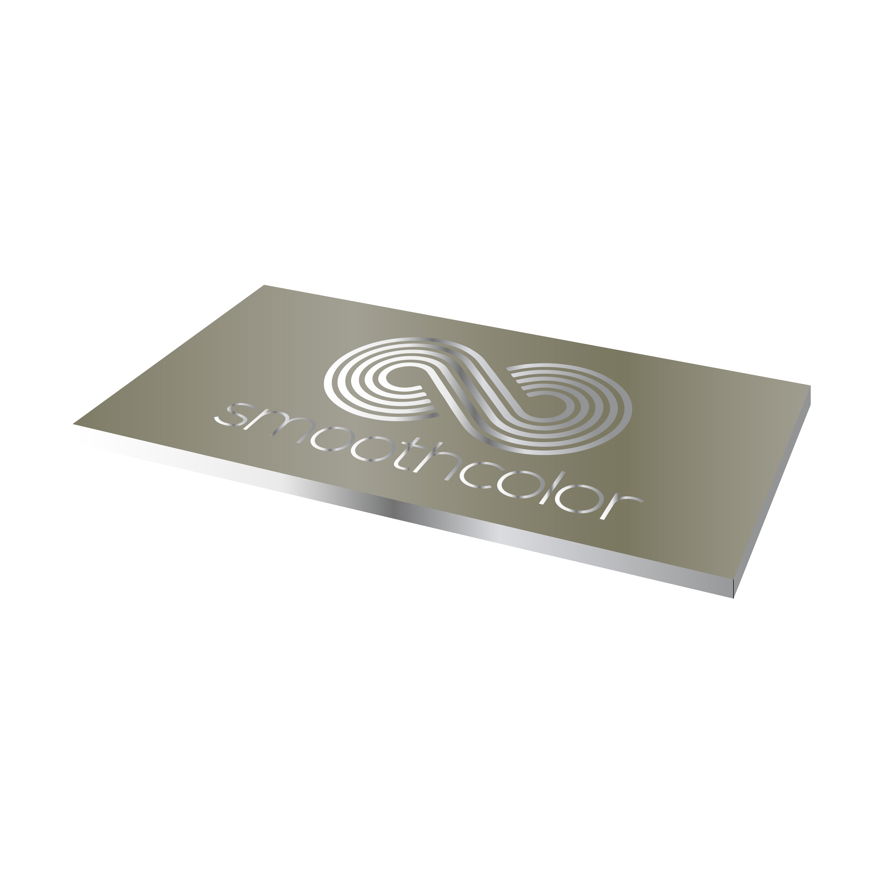 Plaque aluminium anodisé mat Gravotech Gravoxal bronze sur base aluminium – gravure laser 1000x500mm — Smooth Color