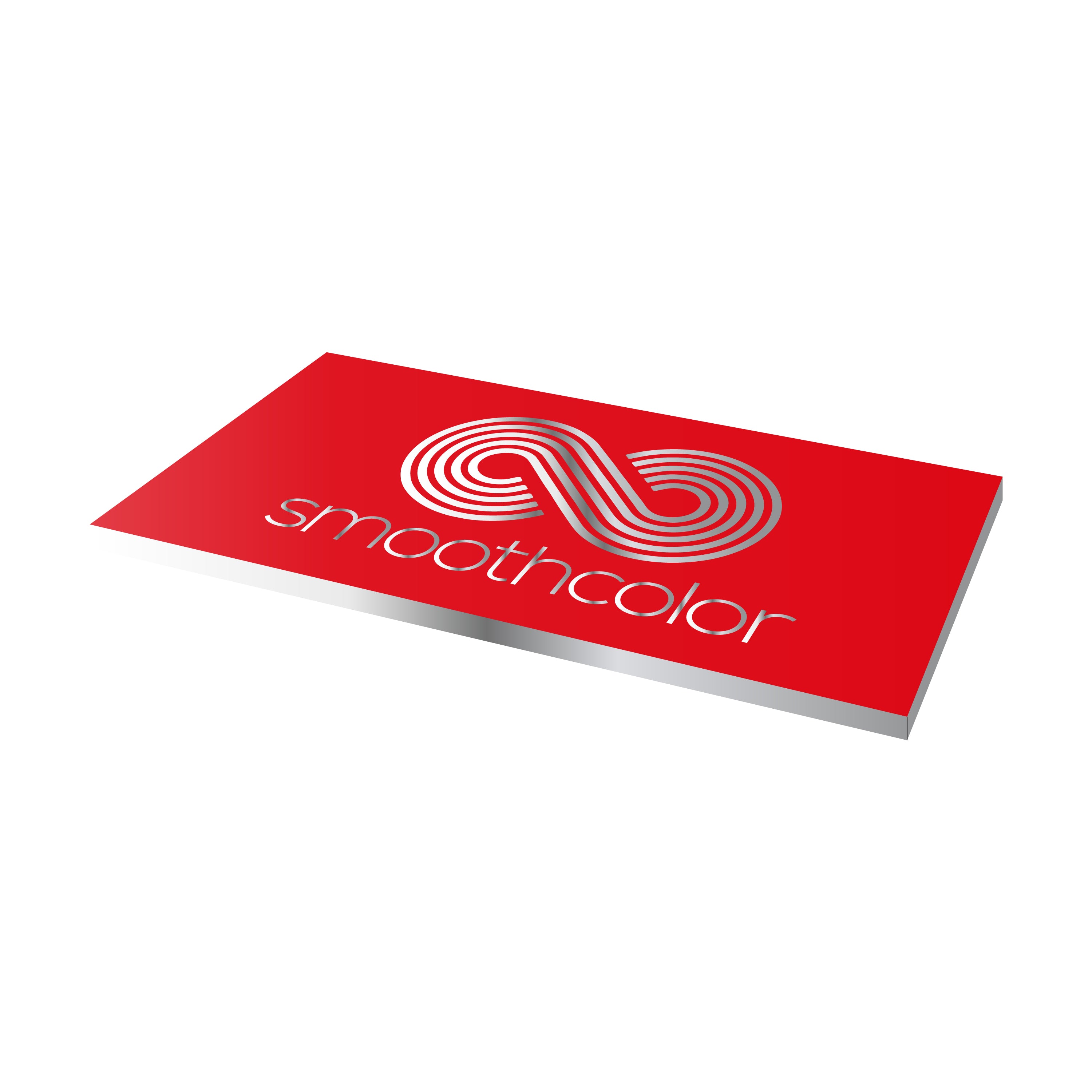 Plaque aluminium anodisé mat Gravotech Gravoxal rouge sur base aluminium – gravure laser 1000x500mm — Smooth Color
