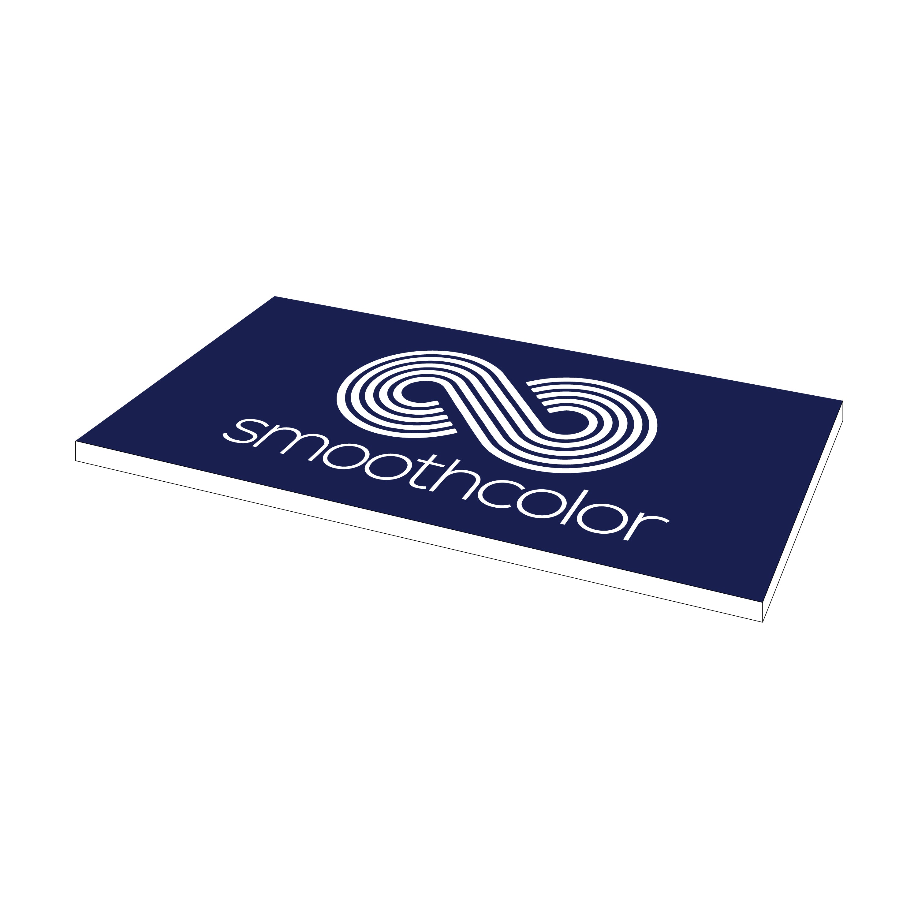 Plaque PMMA bi-couche Gravotech Gravoply ultra bleu roi sur base blanc – gravure laser signalétique 610x305mm — Smooth Color