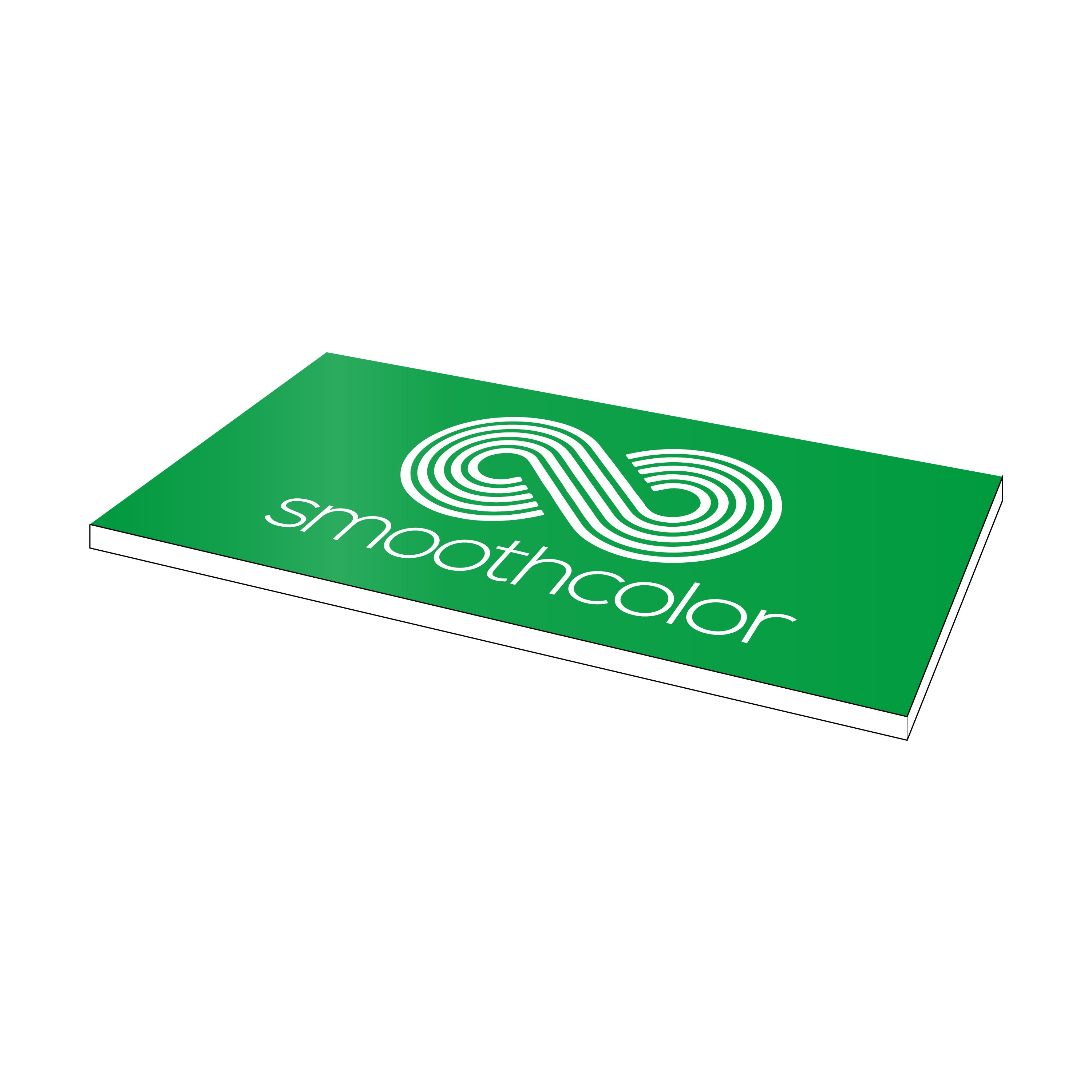 Plaque PMMA bi-couche Gravotech Gravoply ultra vert pomme sur base blanc – gravure laser signalétique 610x305mm — Smooth Color