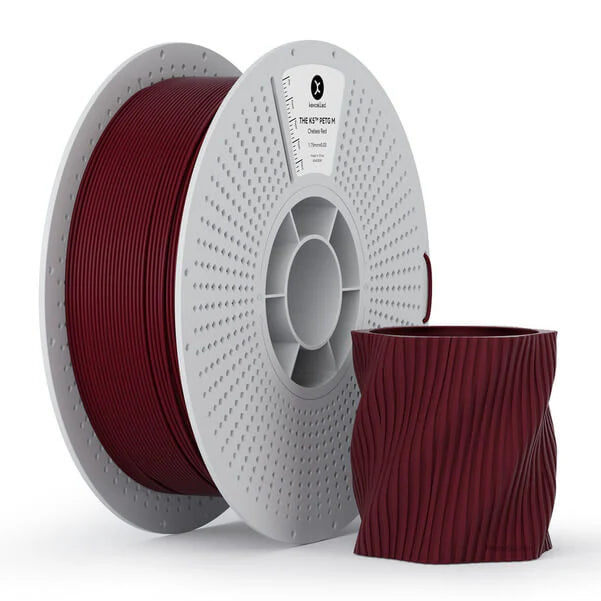 Kexcelled-PETG-K5-M-ChelseaRed — Smooth Color