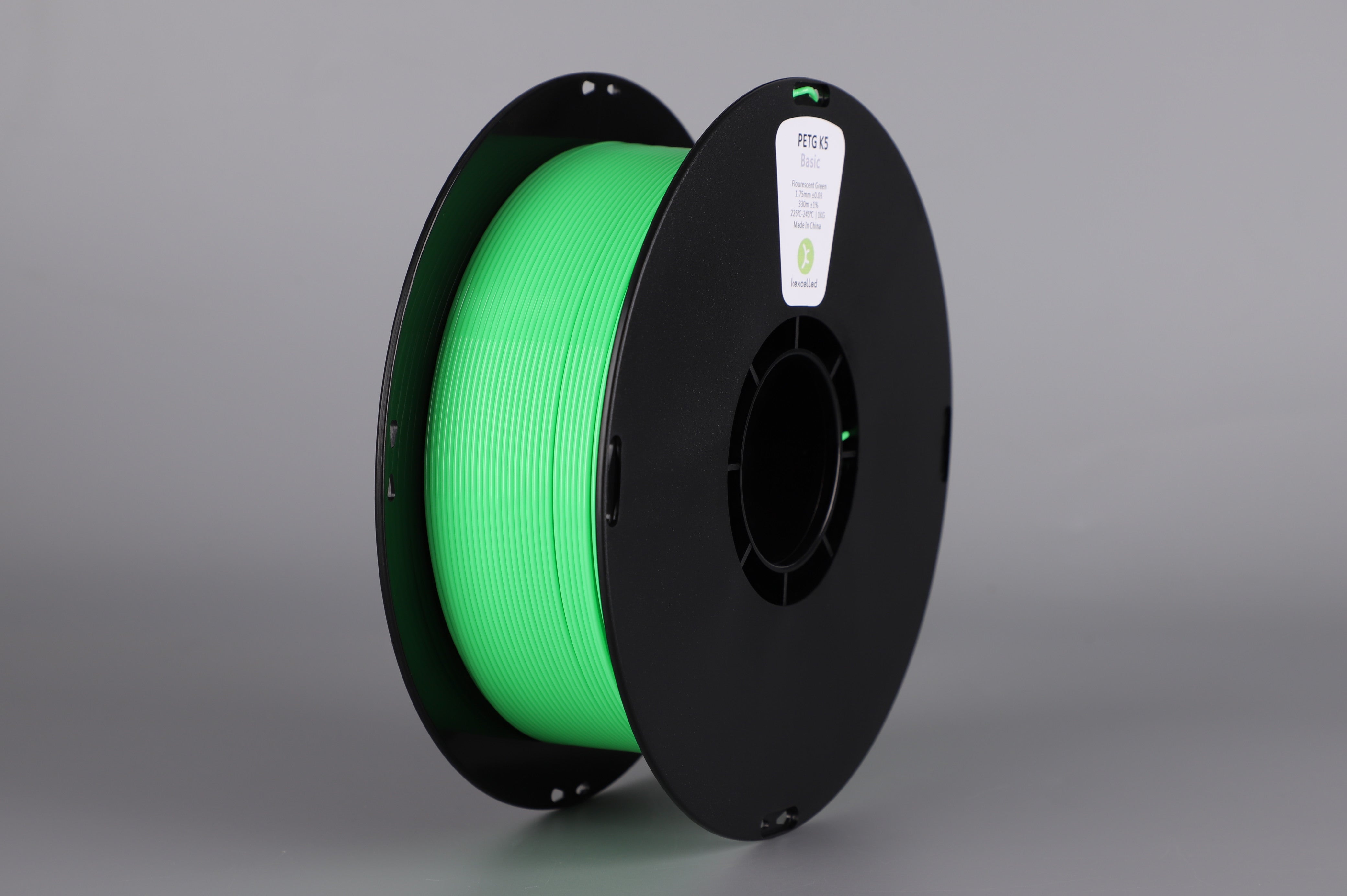Kexcelled-PETG-k5-Fluorescent-Green — Smooth Color