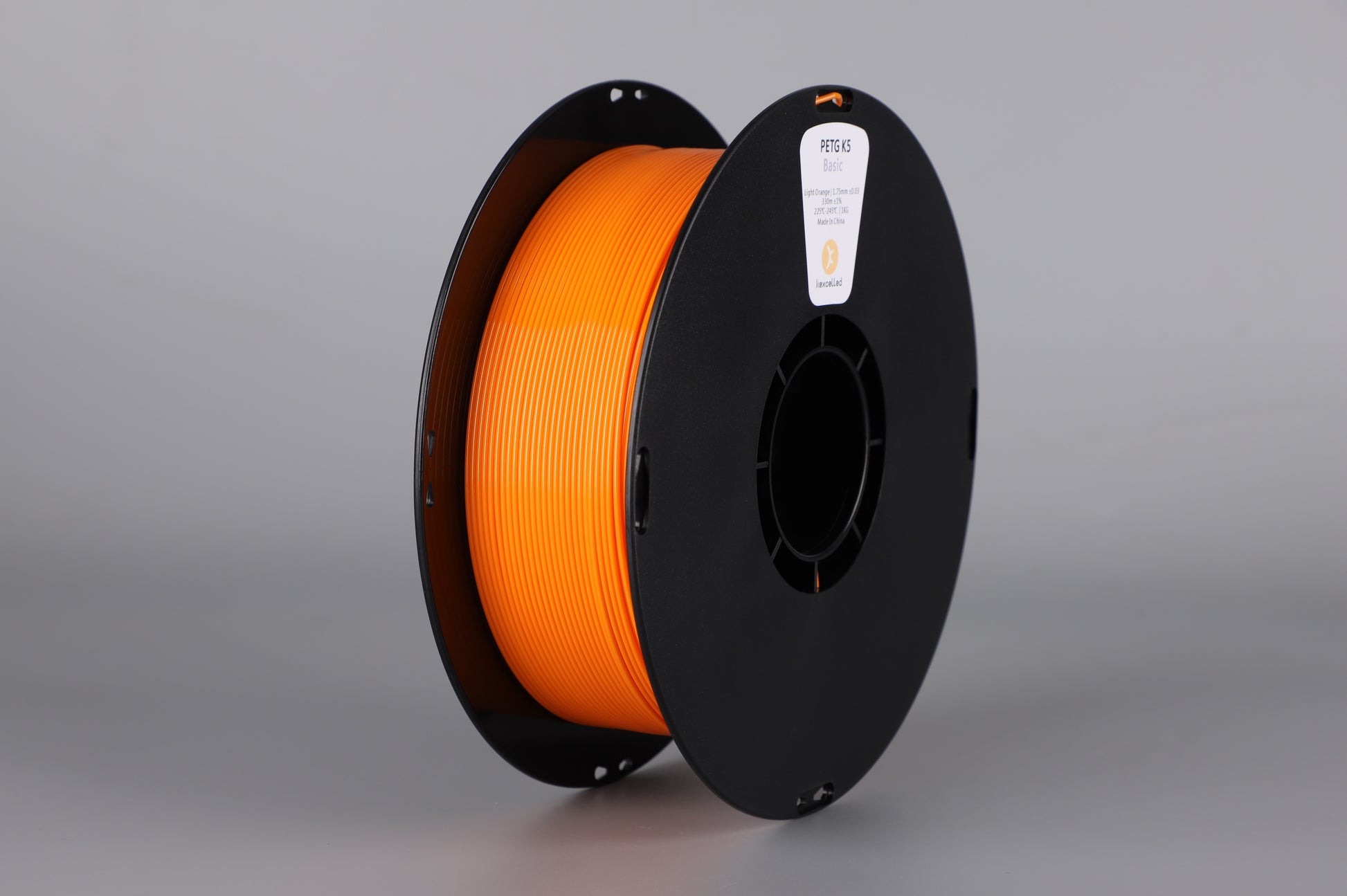 Kexcelled-PETG-k5-Light-Orange  — Smooth Color