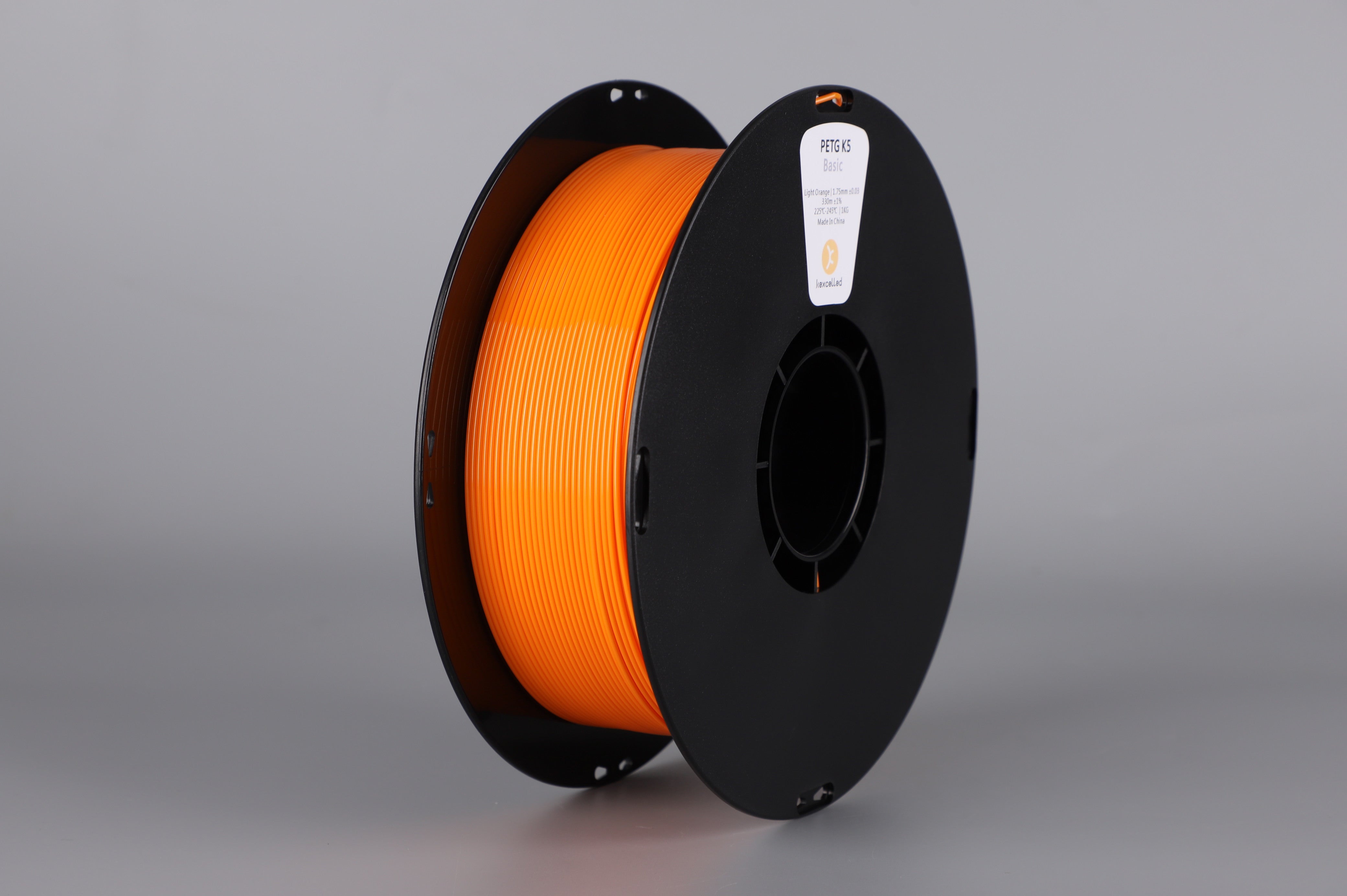 Kexcelled-PETG-k5-Light-Orange  — Smooth Color