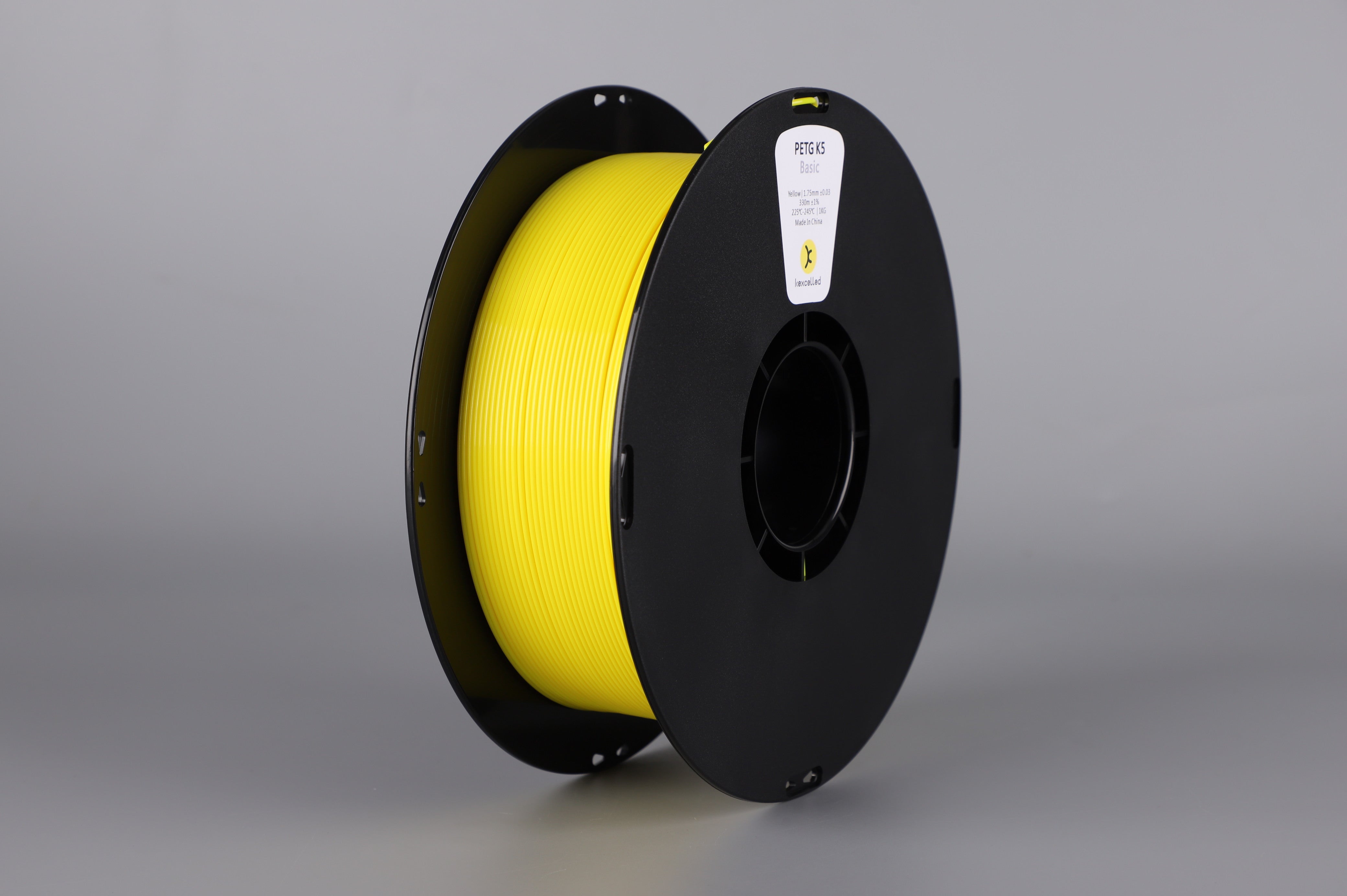 Kexcelled-PETG-k5-Yellow — Smooth Color