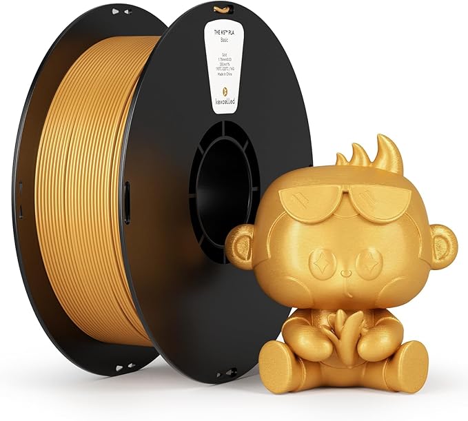 Kexcelled-PLA-K5-1KG-little-toy-Golden — Smooth Color