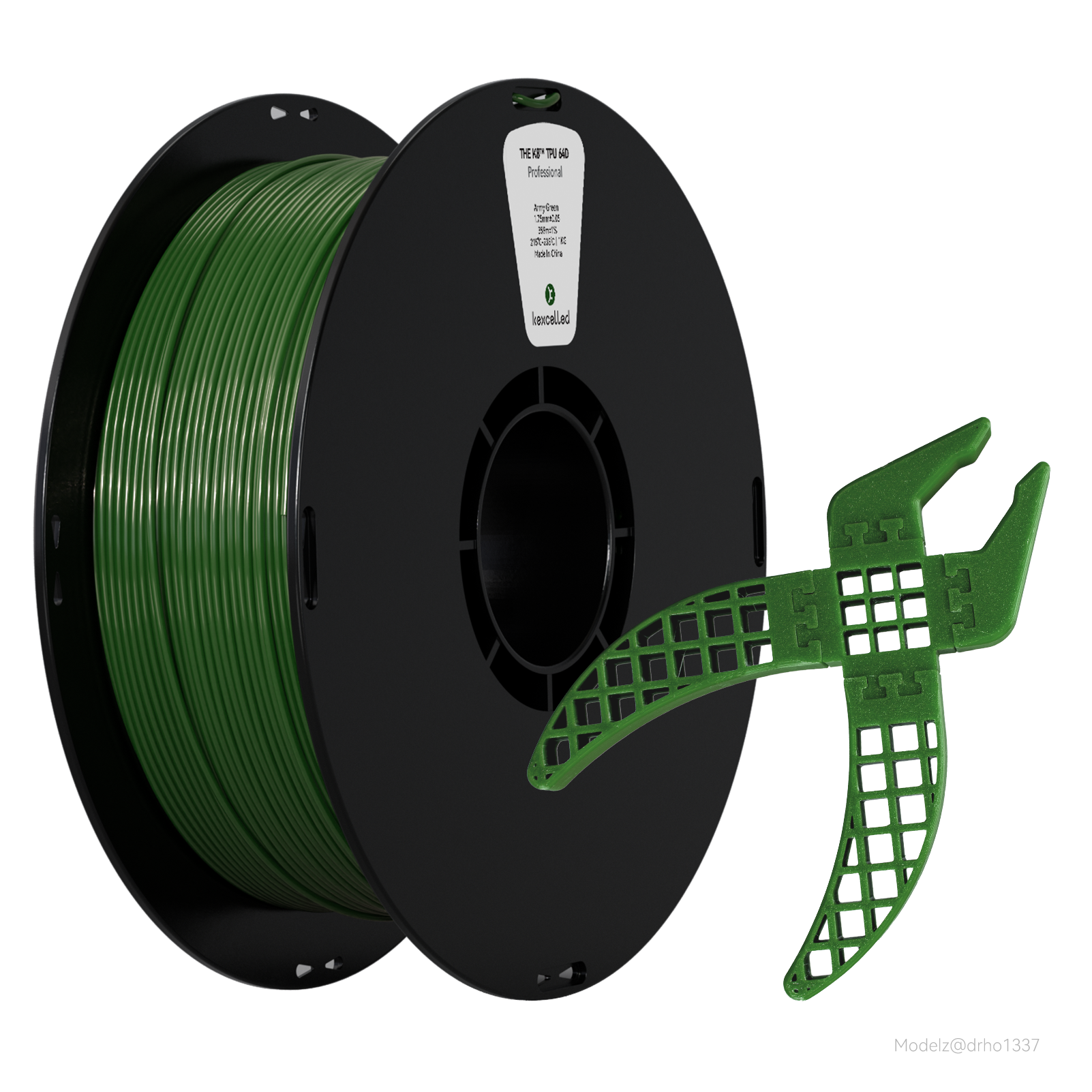 Kexcelled-k8-TPU-64D-Army-green — Smooth Color