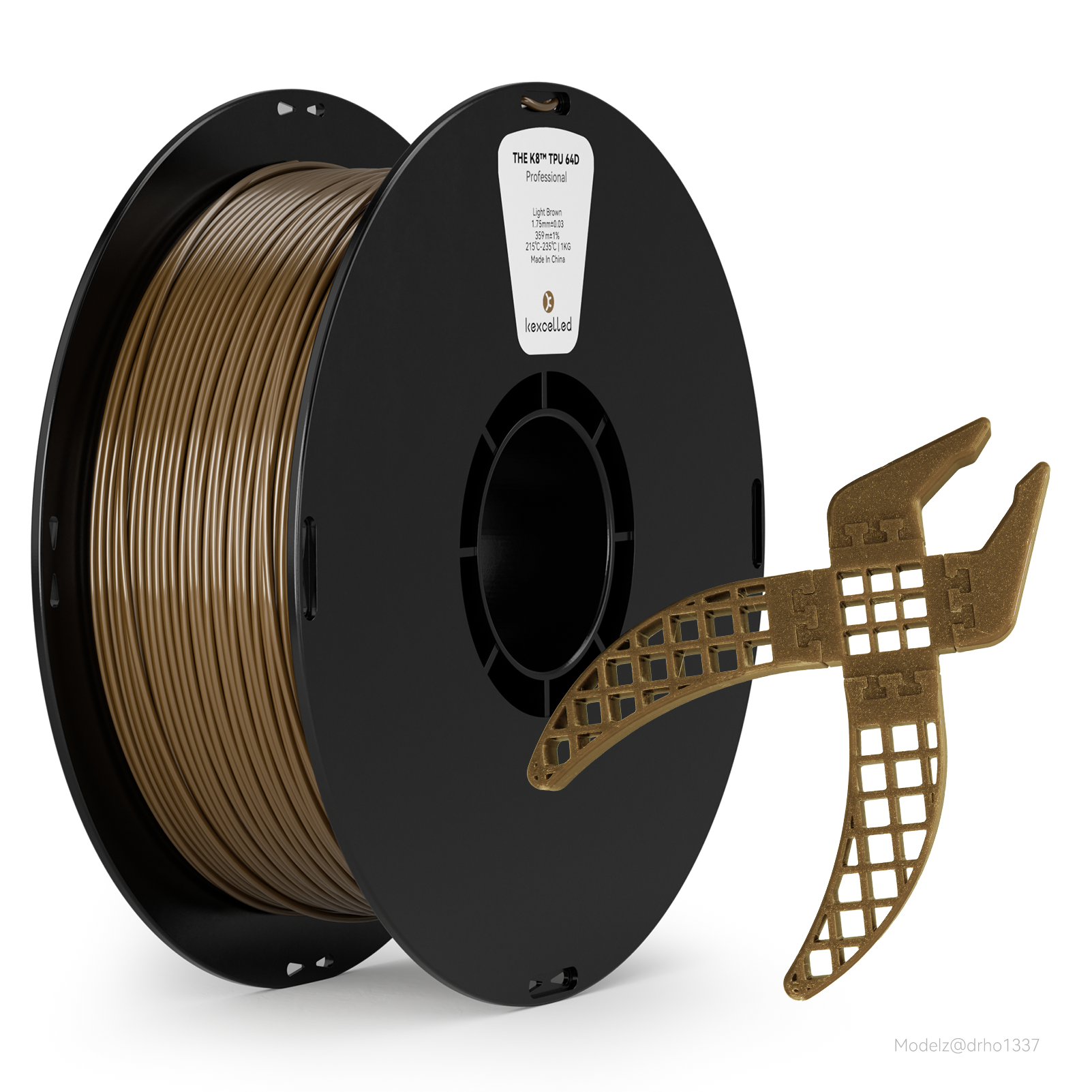 Kexcelled-k8-TPU-64D-Light-brown — Smooth Color