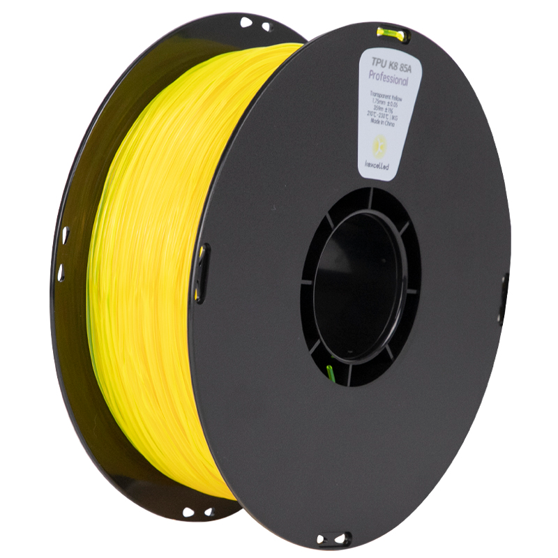 Kexcelled-k8-TPU-85A-Transparent-Fluorescent-Yellow — Smooth Color
