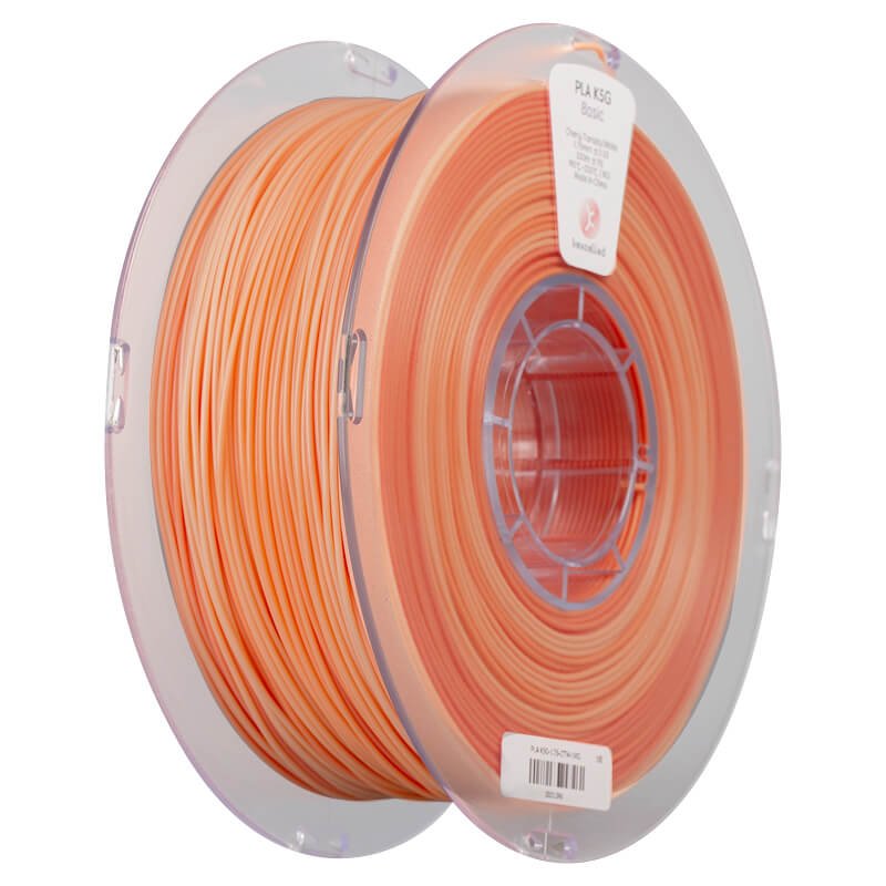 Filament PLA dégradé Kexcelled K5G rouge tomate blanc – impression 3D 1,75mm 1kg — Smooth Color